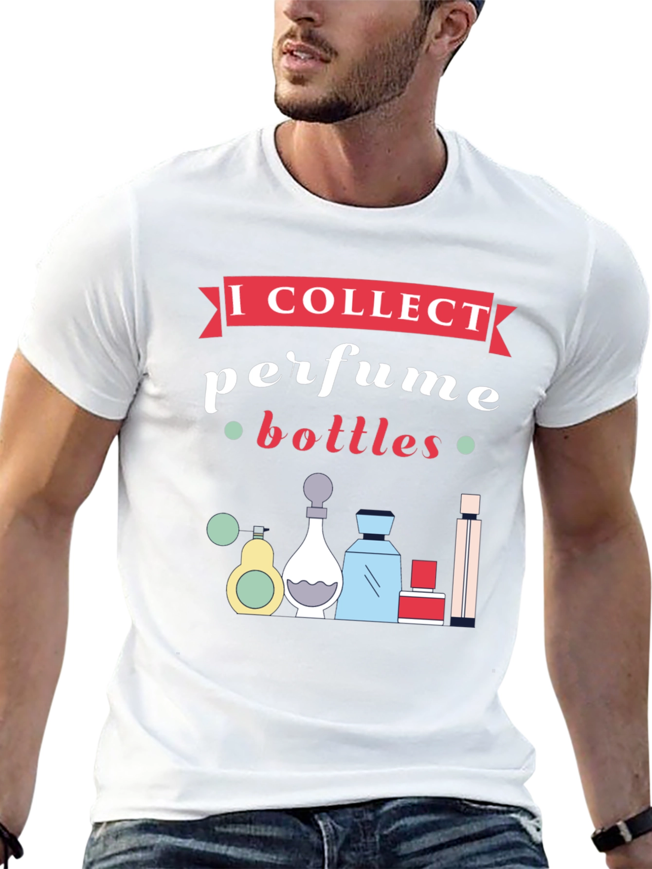 Perfume Bottles Collector Graphic T-Shirt