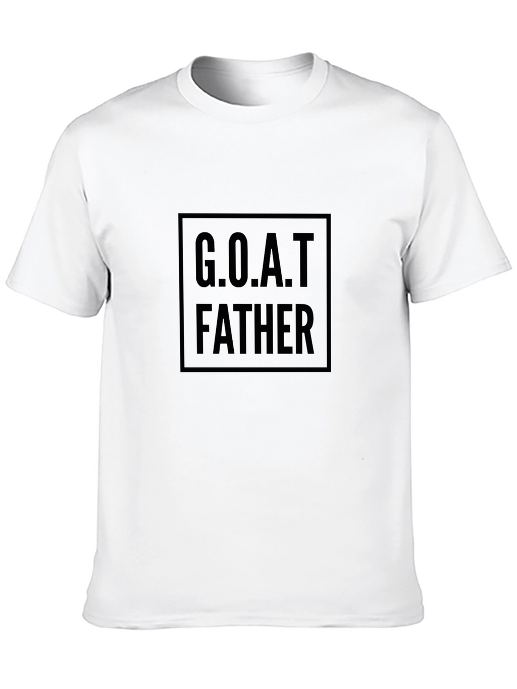 G.O.A.T. Father Black T-Shirt