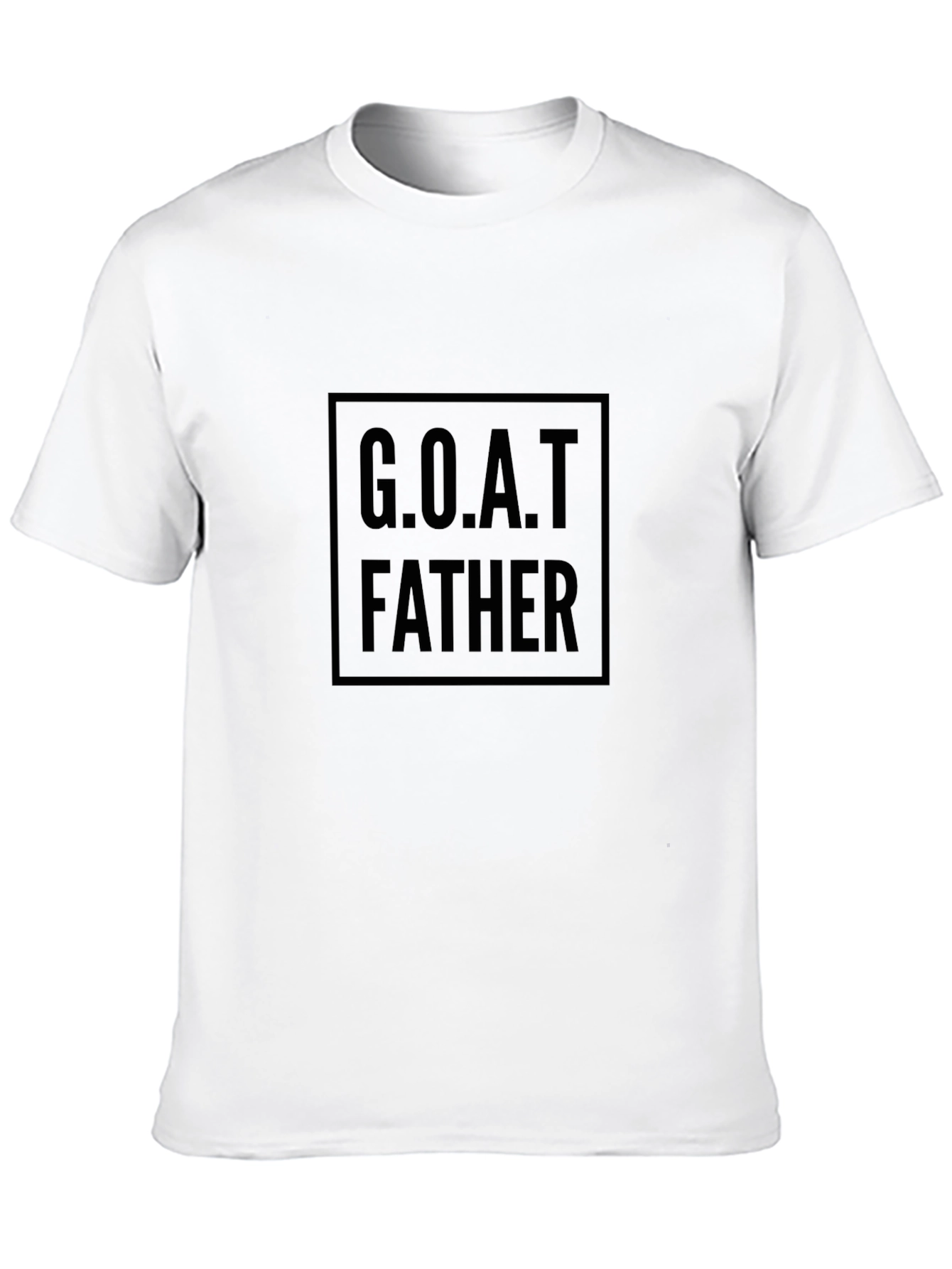 G.O.A.T. Father Black T-Shirt