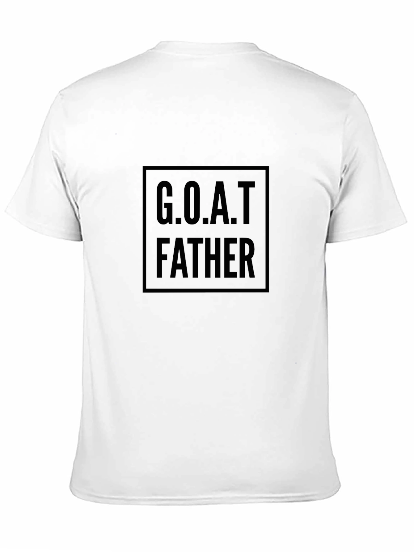 G.O.A.T. Father Black T-Shirt