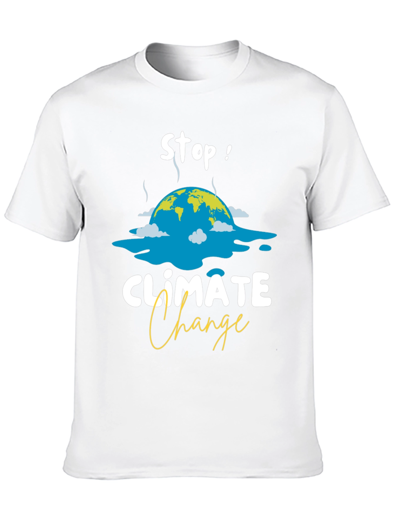 Stop Climate Change T-Shirt - Global Warming Awareness Tee