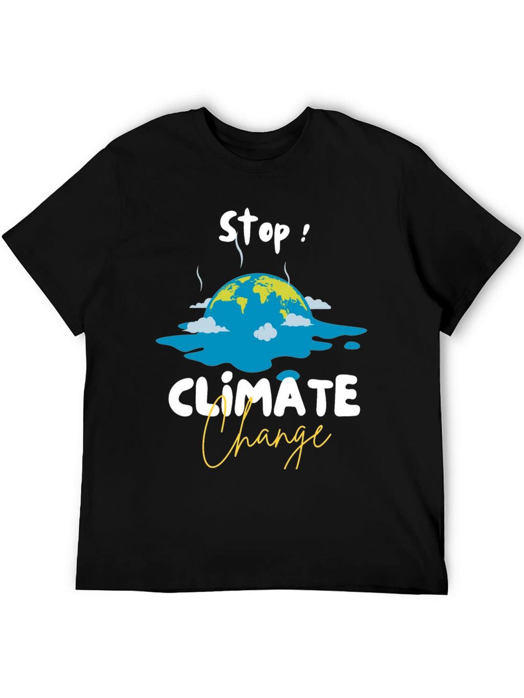 Stop Climate Change T-Shirt - Global Warming Awareness Tee