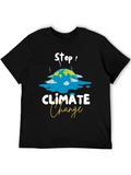 Stop Climate Change T-Shirt - Global Warming Awareness Tee