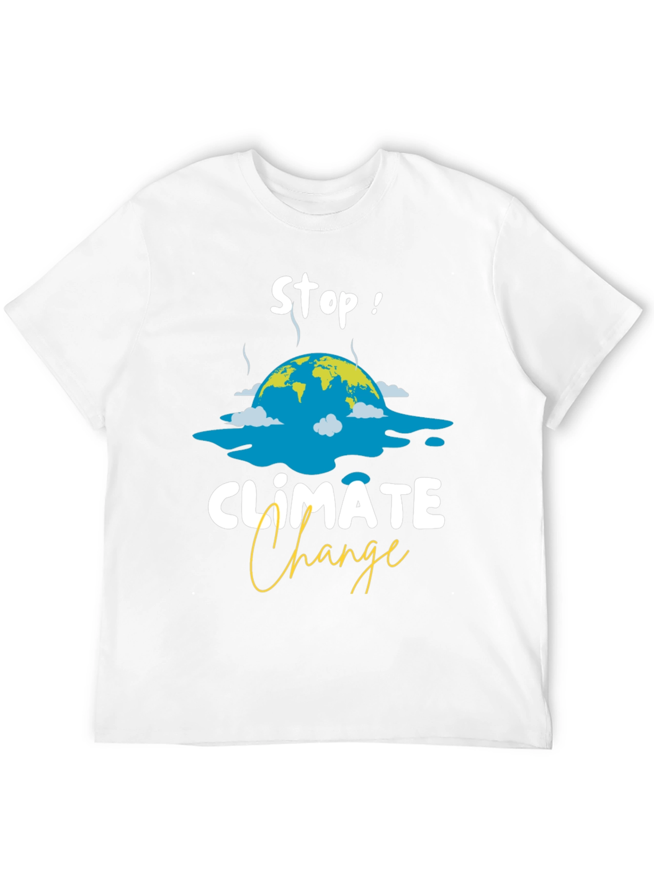 Stop Climate Change T-Shirt - Global Warming Awareness Tee