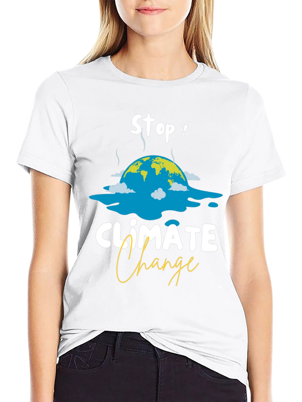Stop Climate Change T-Shirt - Global Warming Awareness Tee