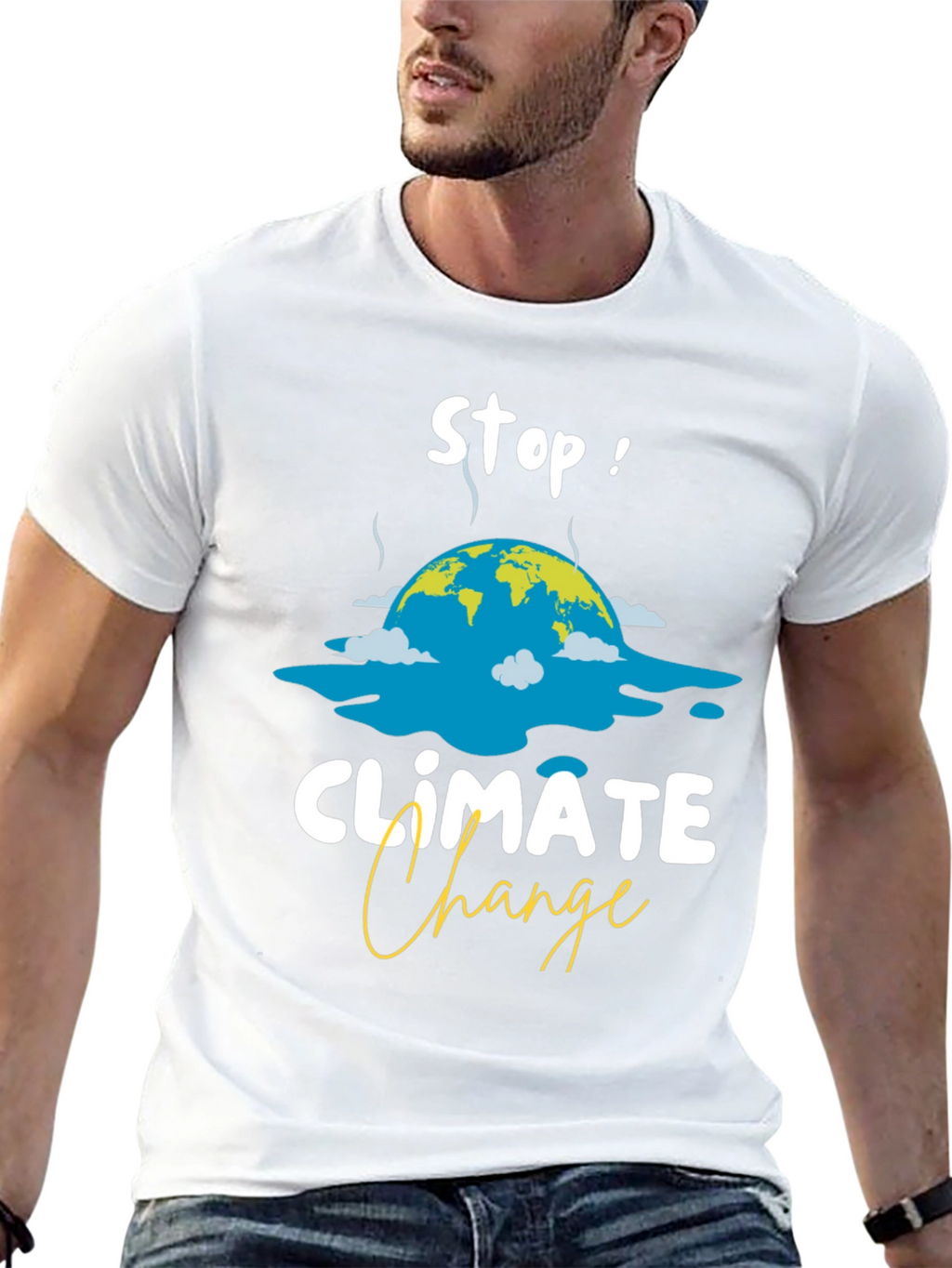 Stop Climate Change T-Shirt - Global Warming Awareness Tee