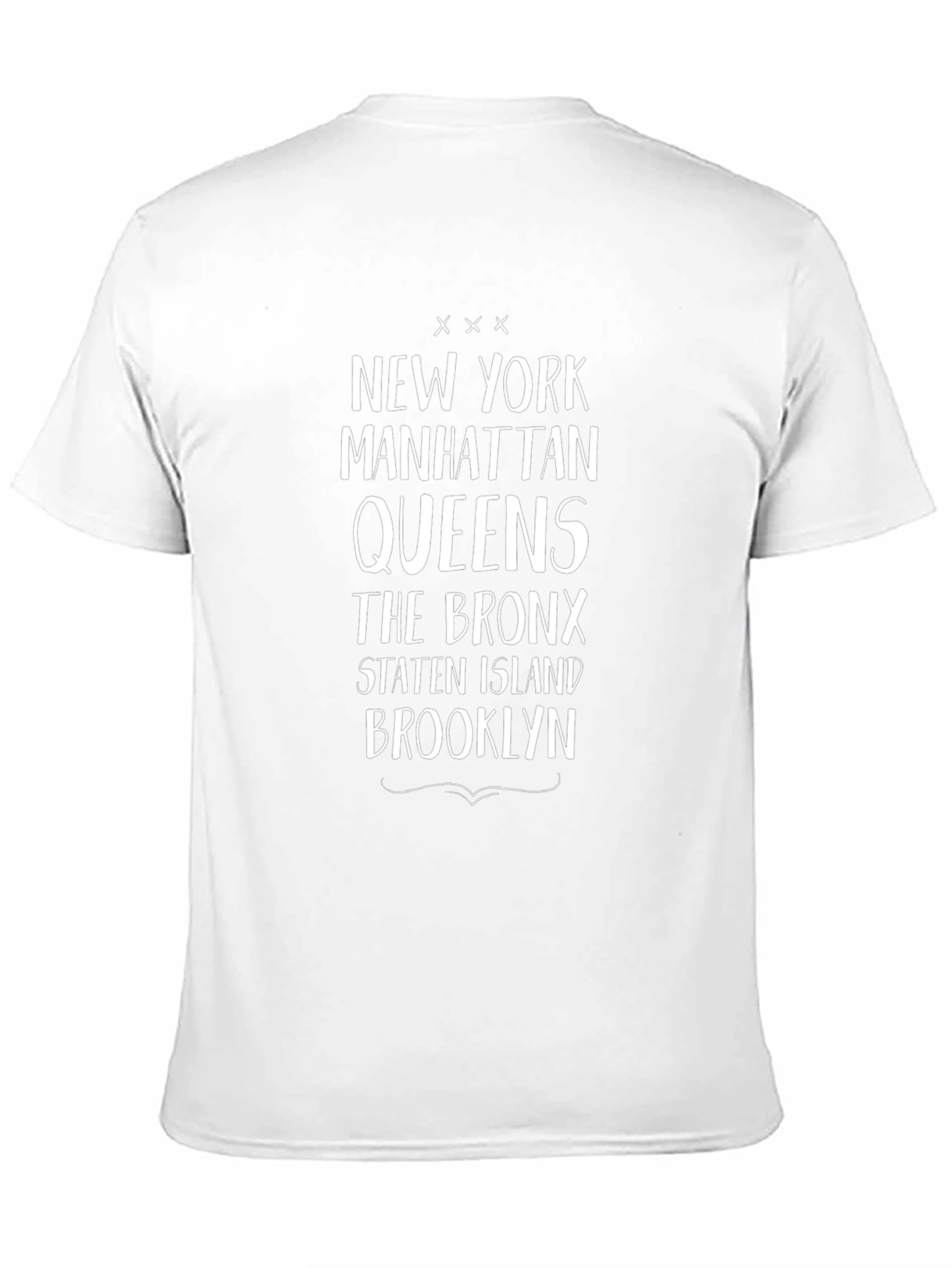 New York Boroughs Graphic Tee
