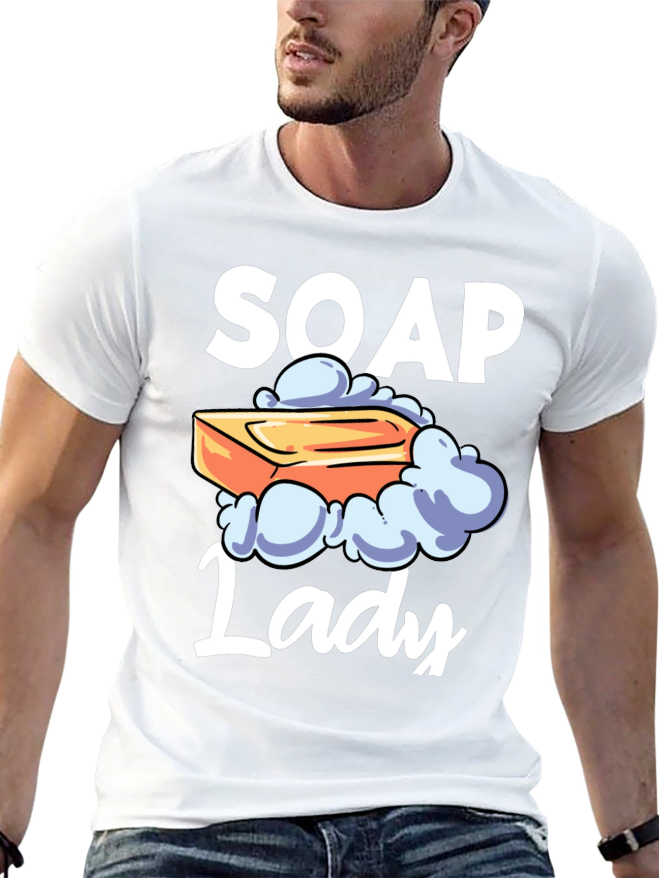 Soap Lady Novelty T-Shirt