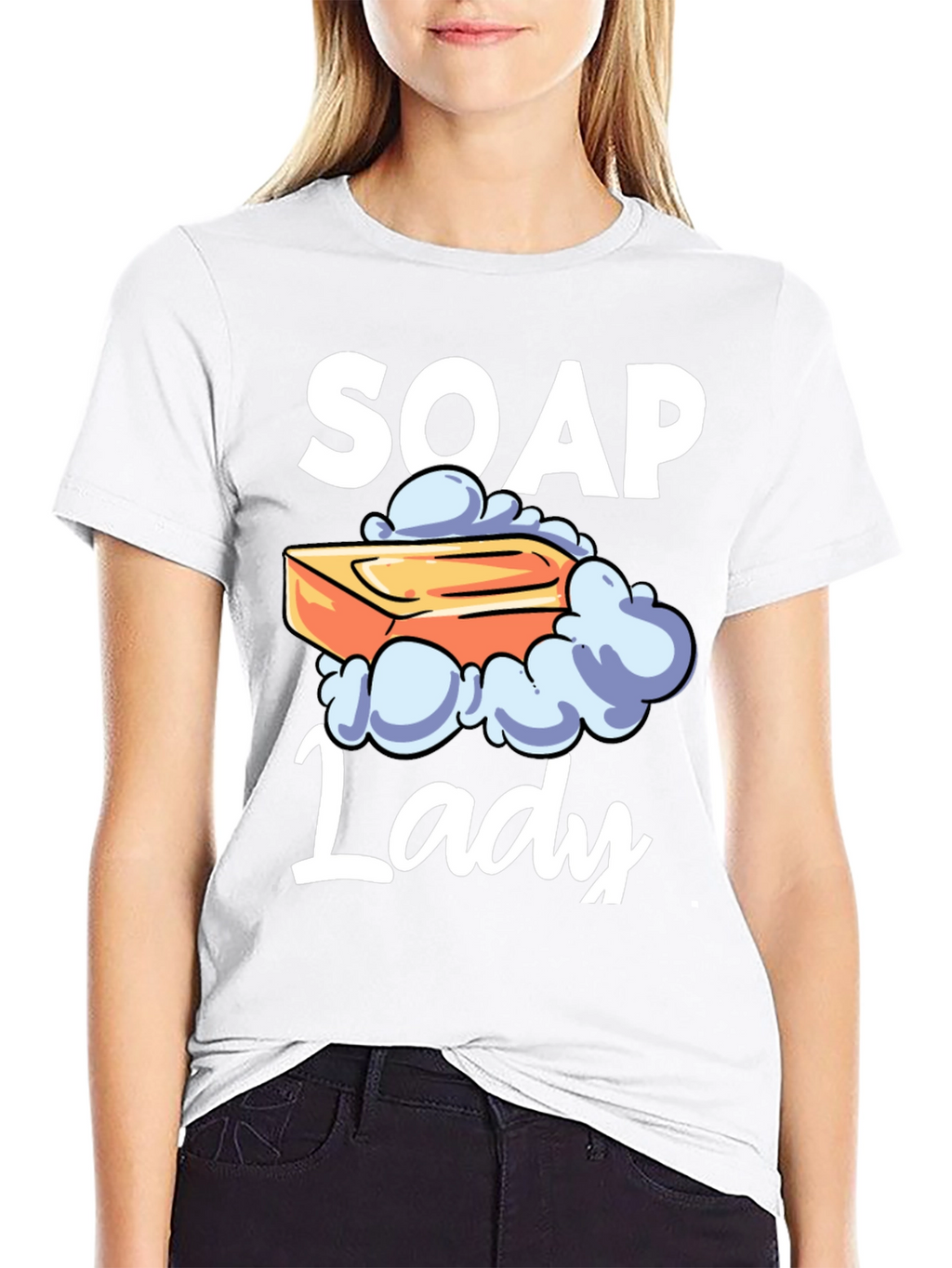 Soap Lady Novelty T-Shirt