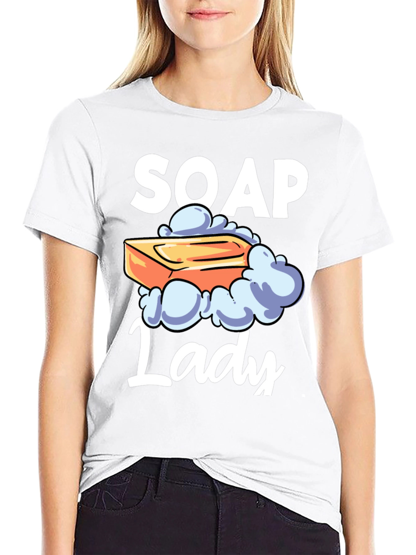 Soap Lady Novelty T-Shirt
