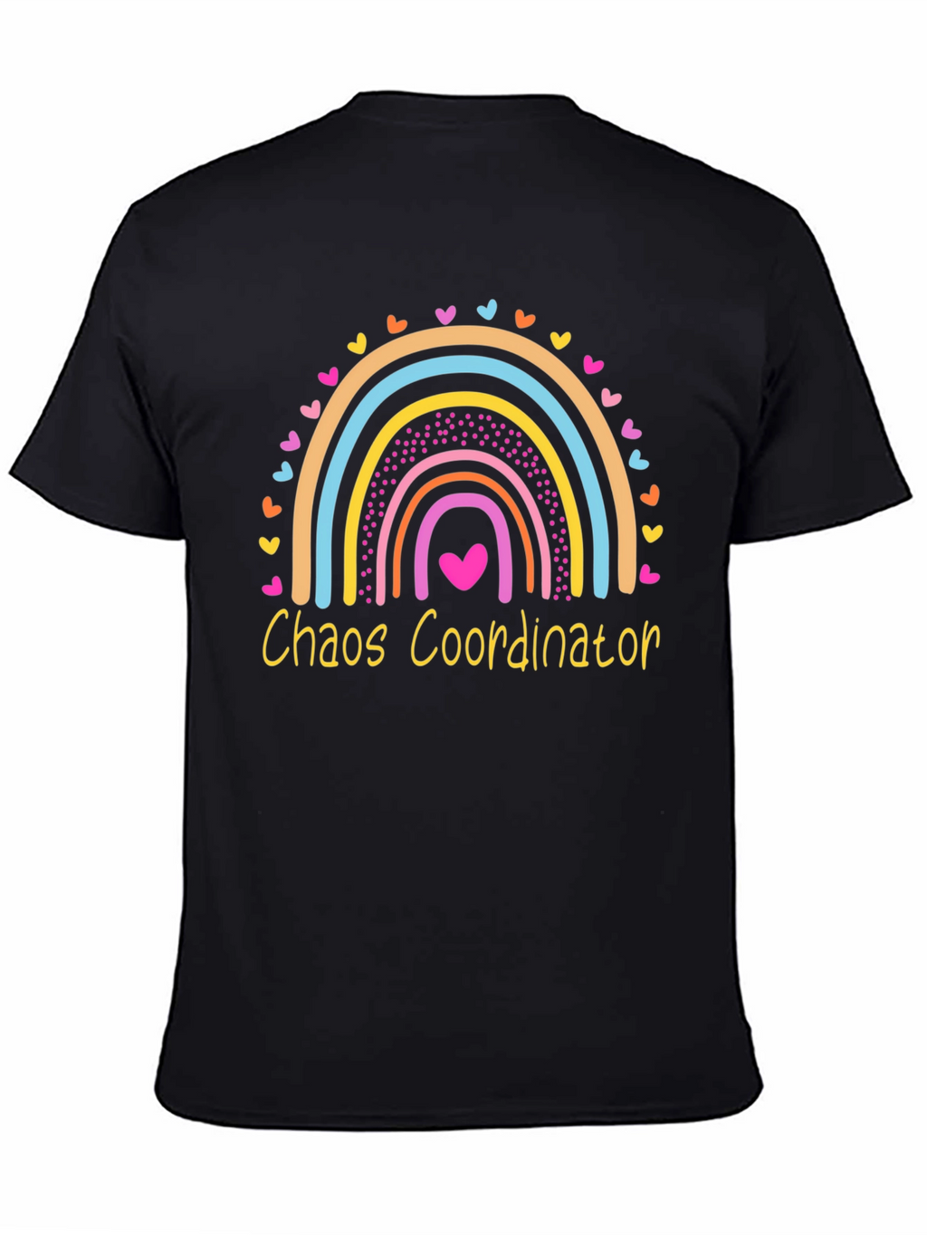 Chaos Coordinator Rainbow Graphic Tee