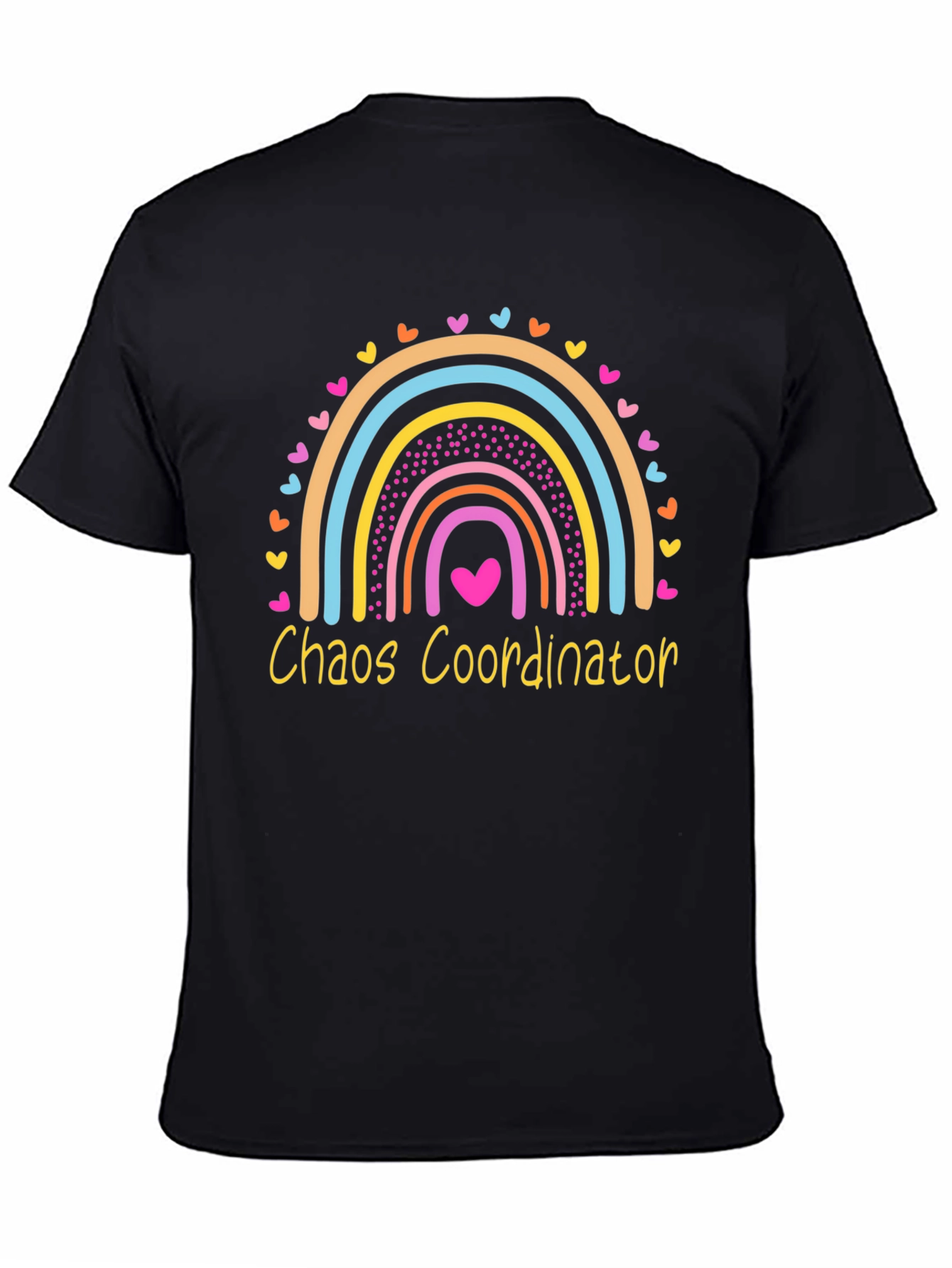 Chaos Coordinator Rainbow Graphic Tee