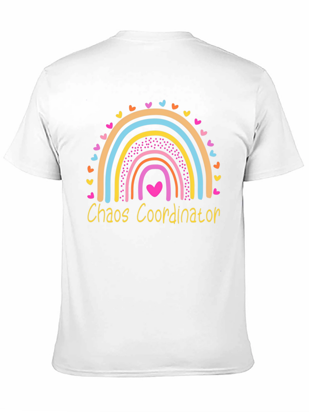Chaos Coordinator Rainbow Graphic Tee