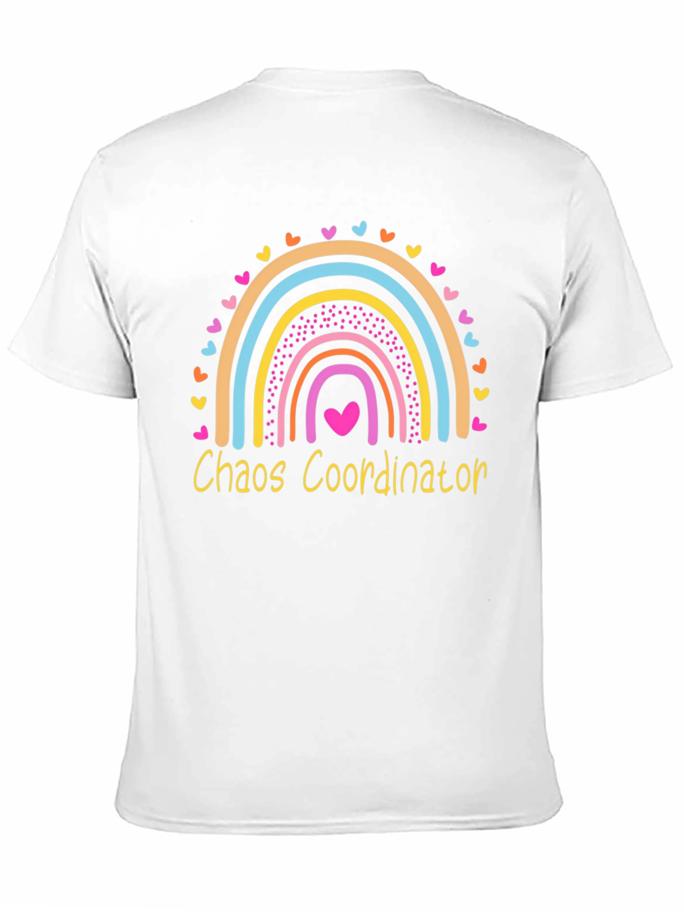 Chaos Coordinator Rainbow Graphic Tee