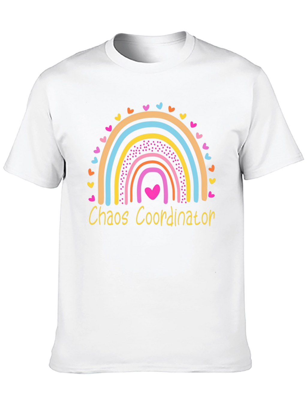 Chaos Coordinator Rainbow Graphic Tee