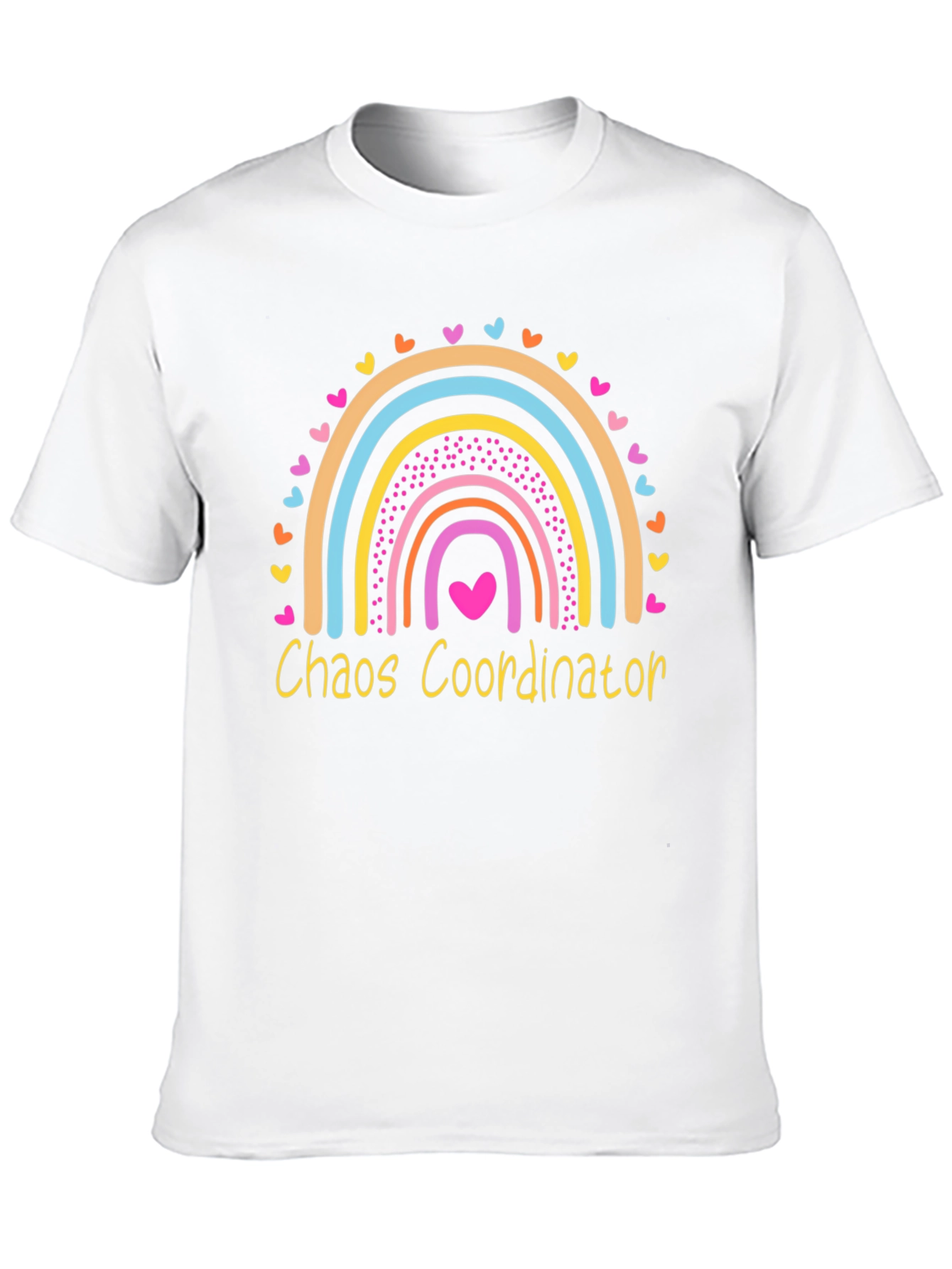 Chaos Coordinator Rainbow Graphic Tee
