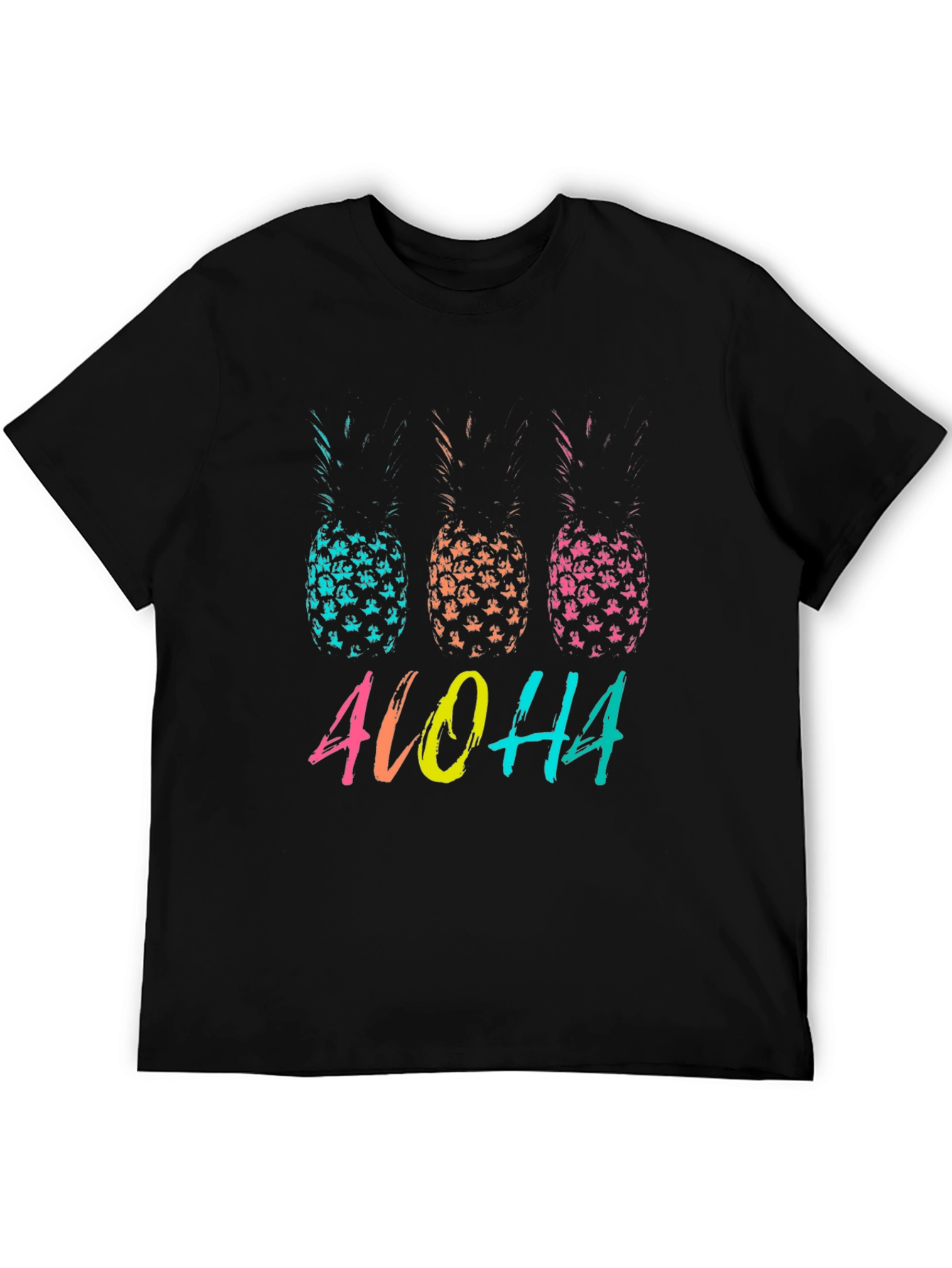Aloha Pineapple Graphic T-Shirt