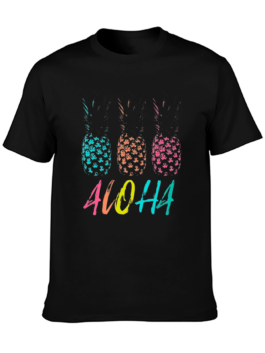 Aloha Pineapple Graphic T-Shirt