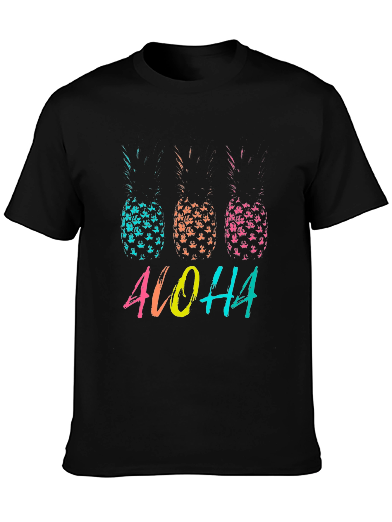 Aloha Pineapple Graphic T-Shirt