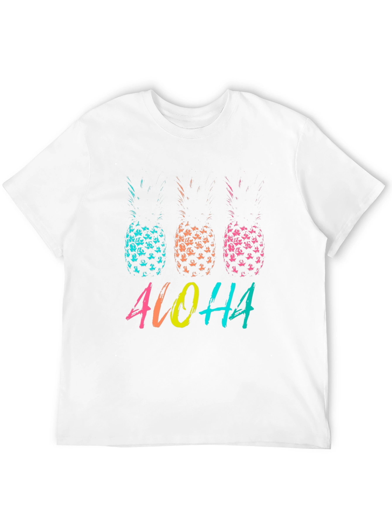 Aloha Pineapple Graphic T-Shirt