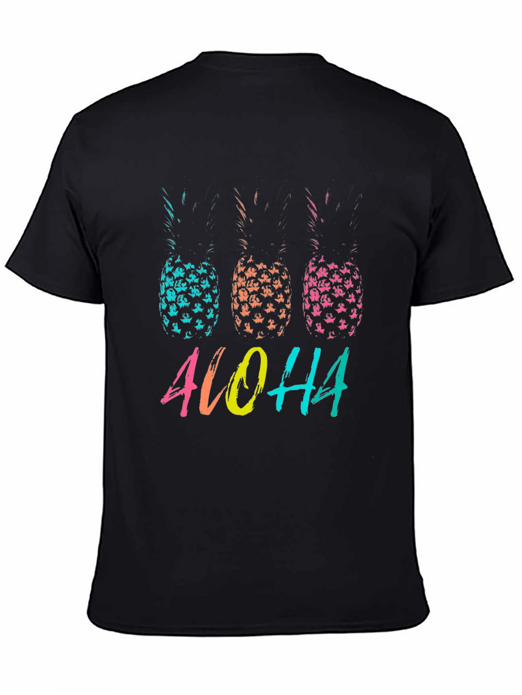 Aloha Pineapple Graphic T-Shirt