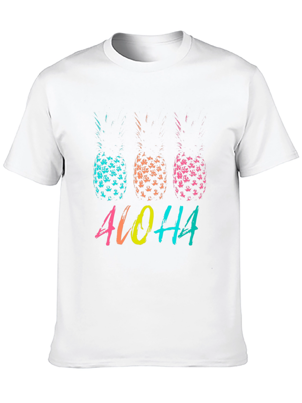 Aloha Pineapple Graphic T-Shirt