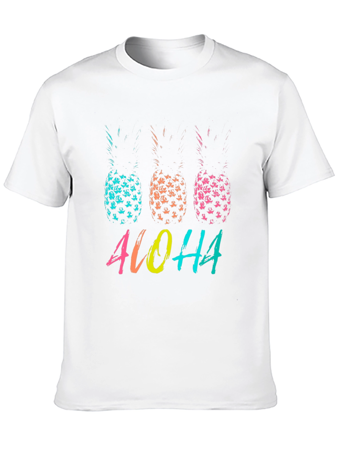 Aloha Pineapple Graphic T-Shirt