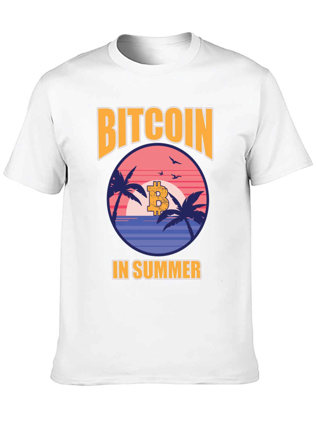 Bitcoin in Summer Graphic Tee