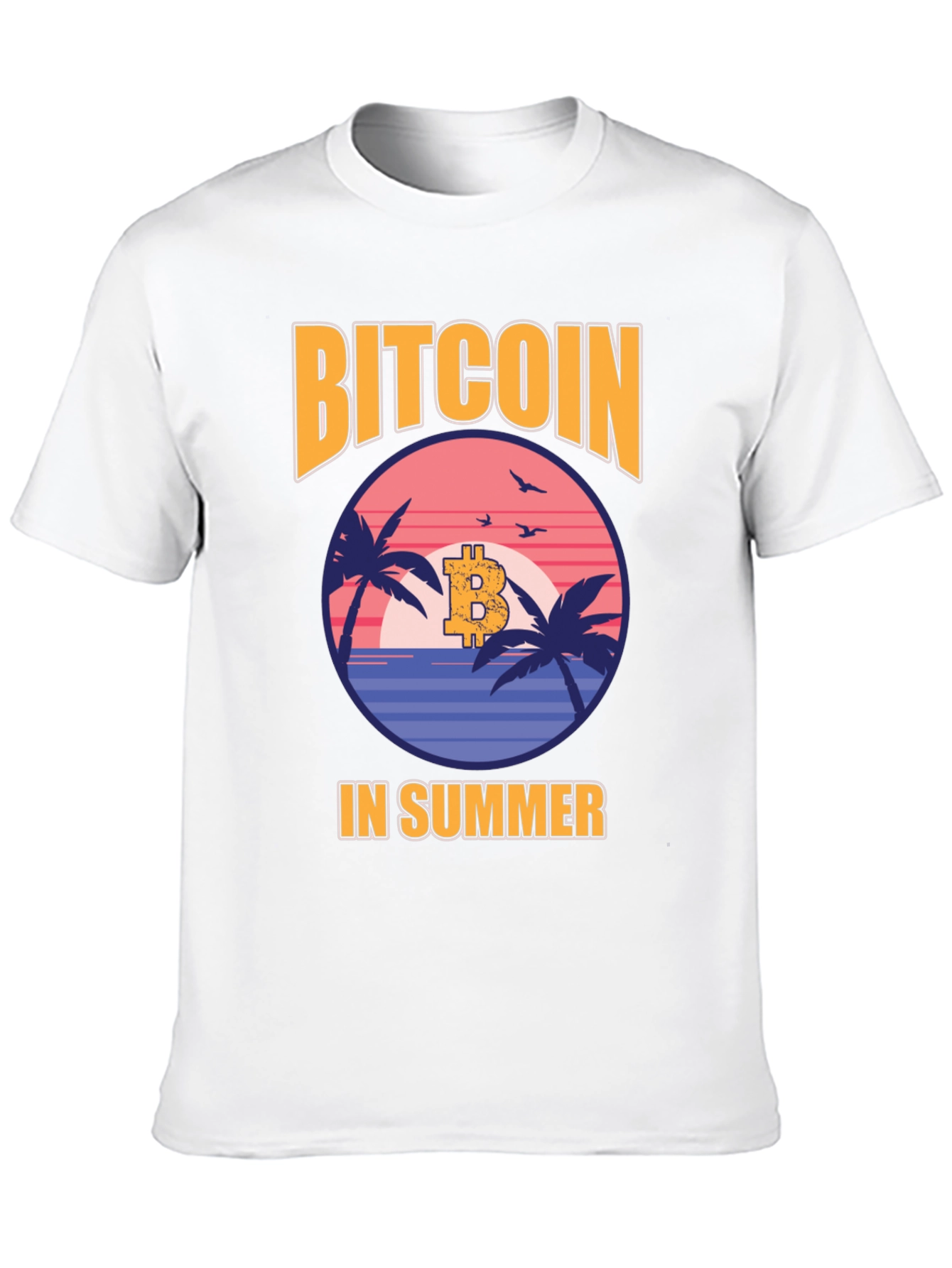 Bitcoin in Summer Graphic Tee