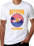 Bitcoin in Summer Graphic Tee
