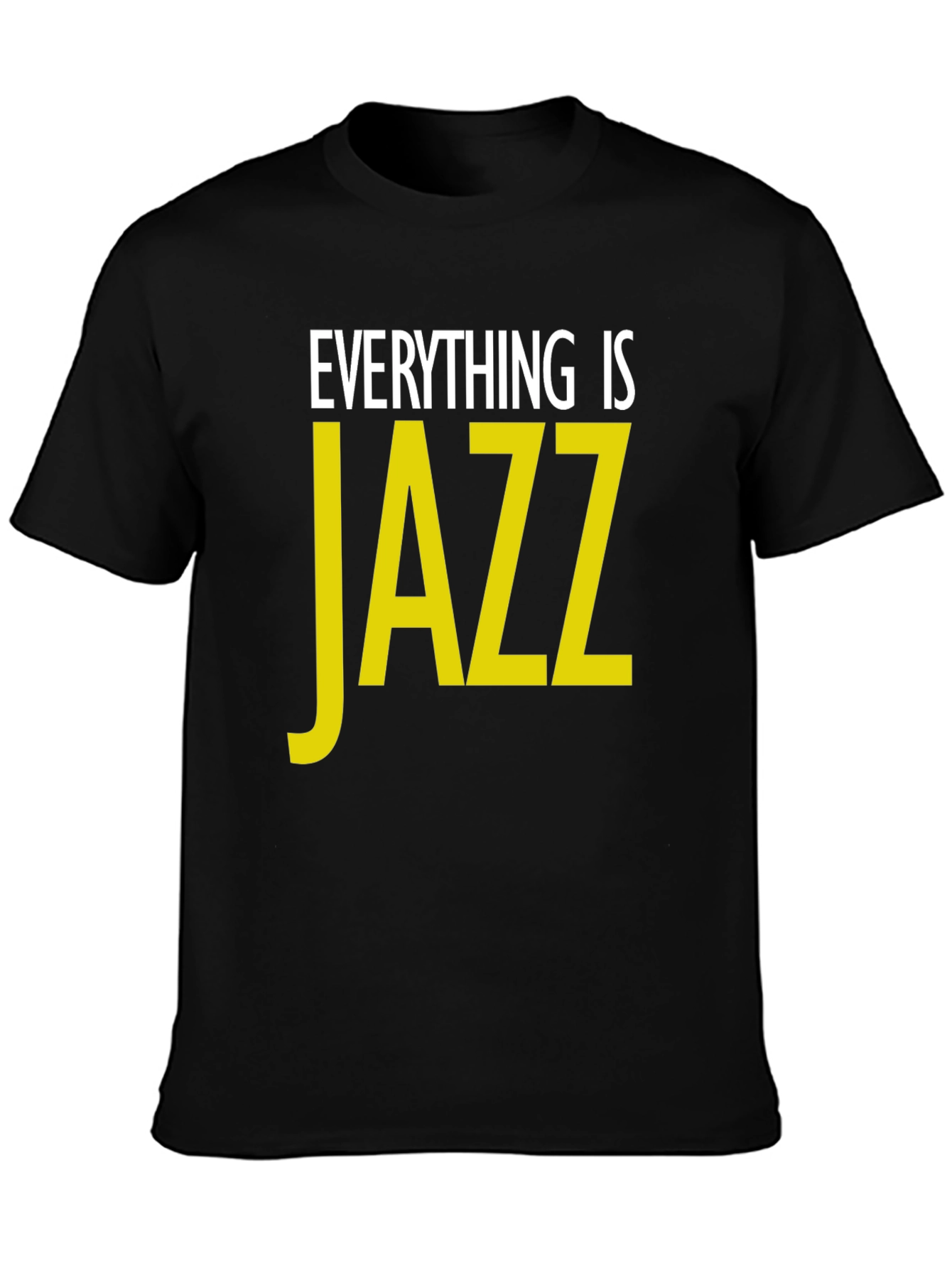 Everything is Jazz Graphic T-Shirt - Black