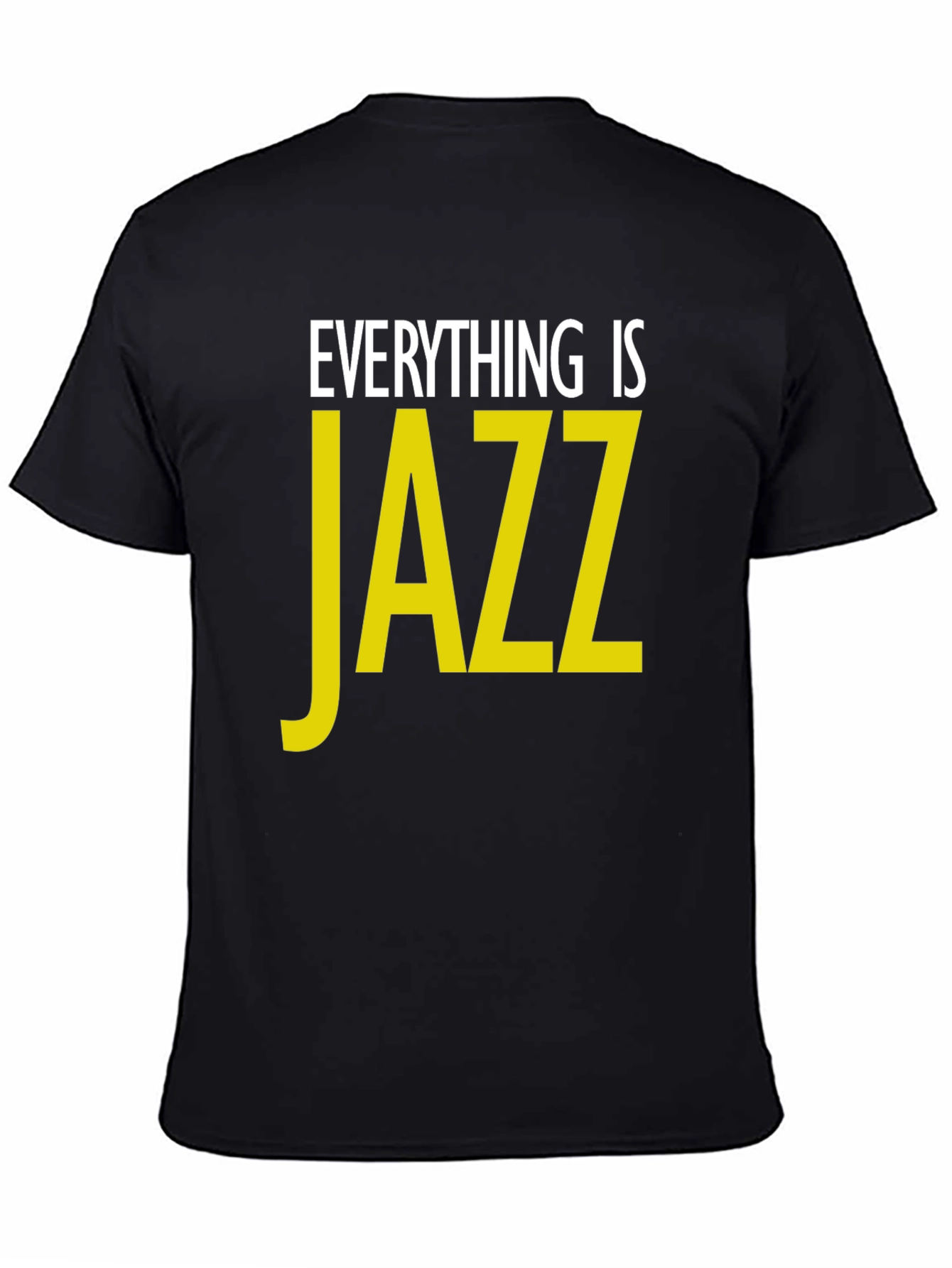 Everything is Jazz Graphic T-Shirt - Black