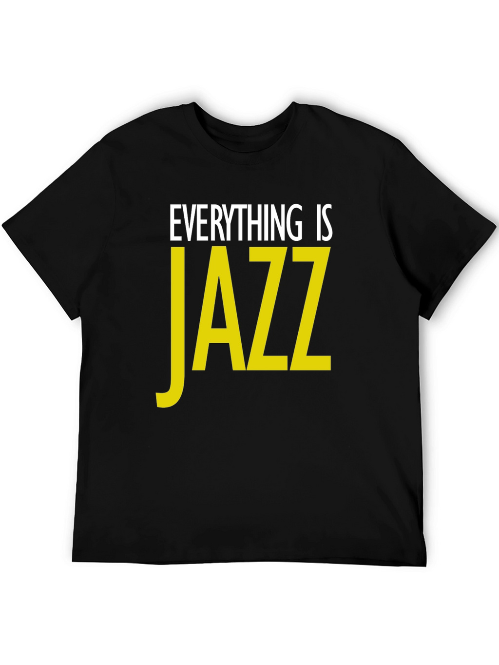 Everything is Jazz Graphic T-Shirt - Black
