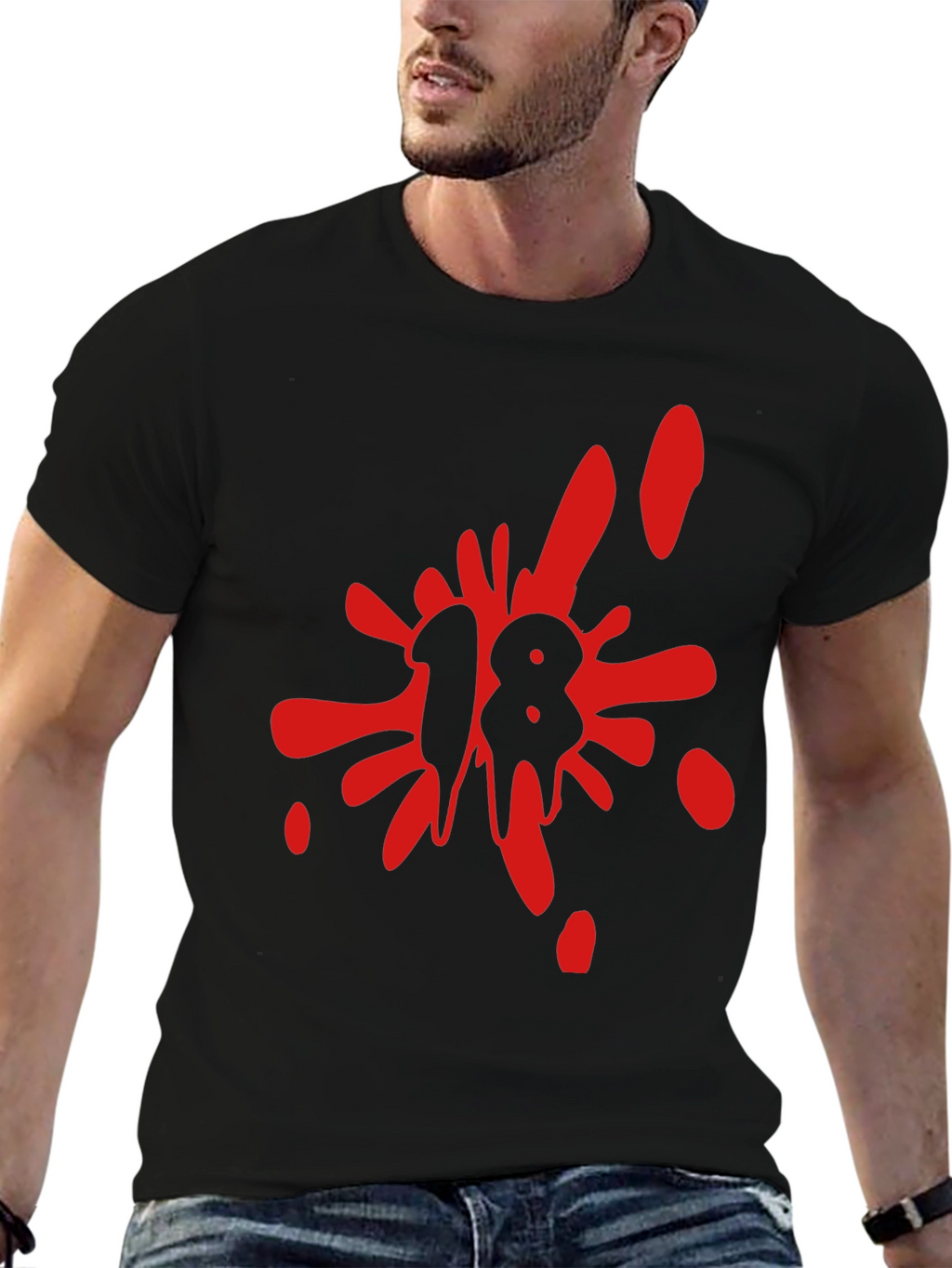Bloody 18 Black T-Shirt