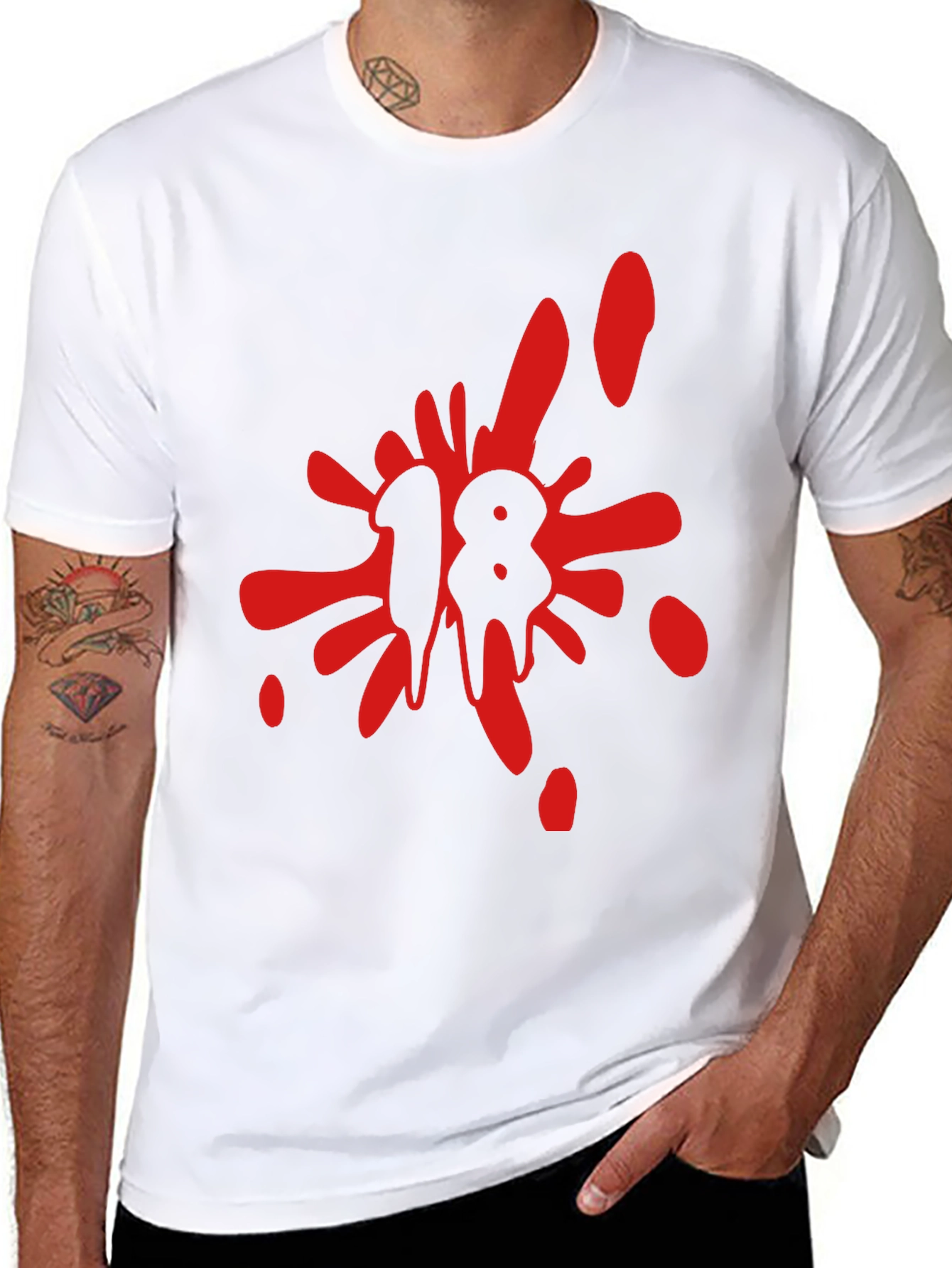 Bloody 18 Black T-Shirt