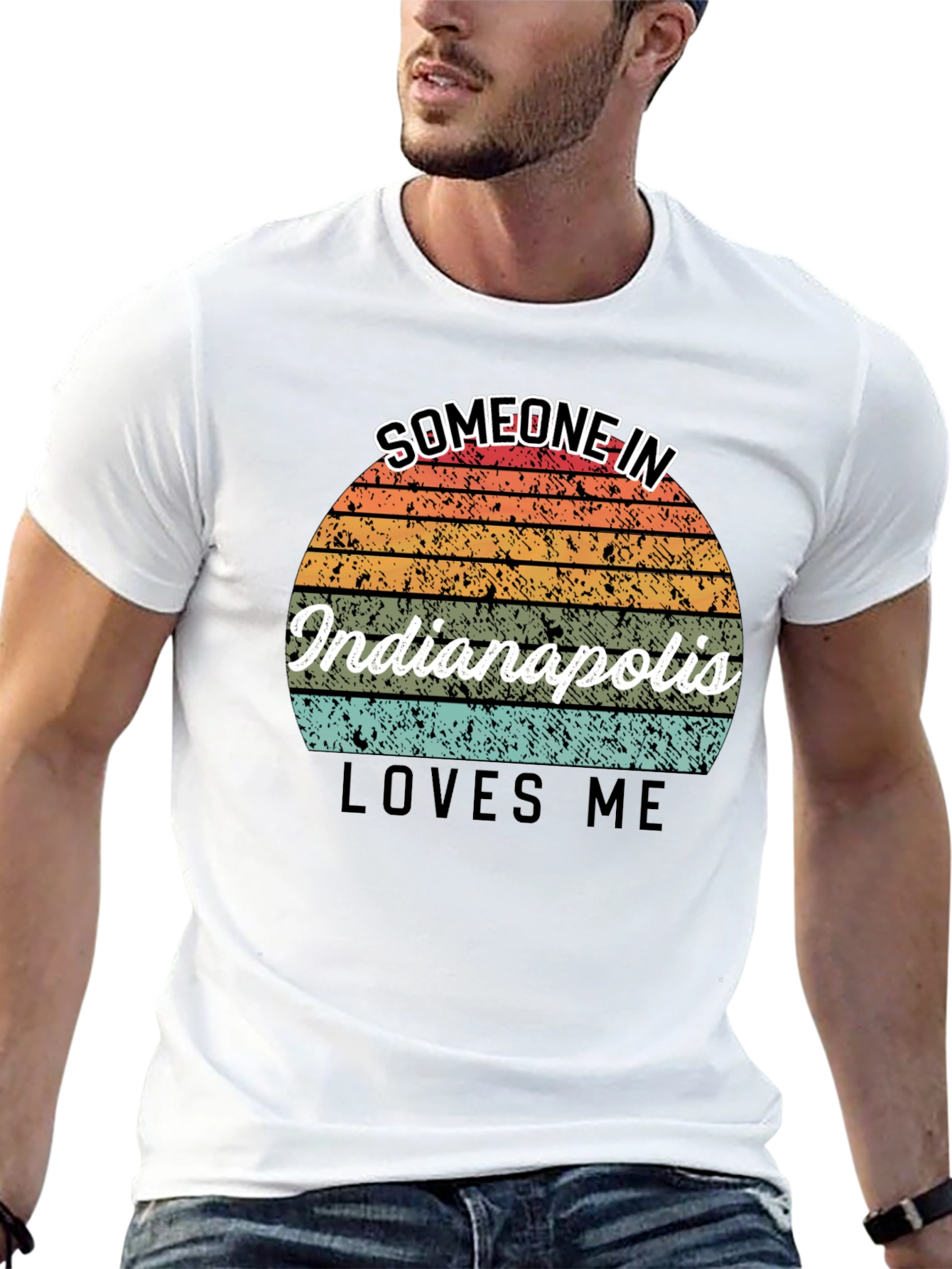 Indianapolis Pride Tee: Someone In Loves Me T-Shirt