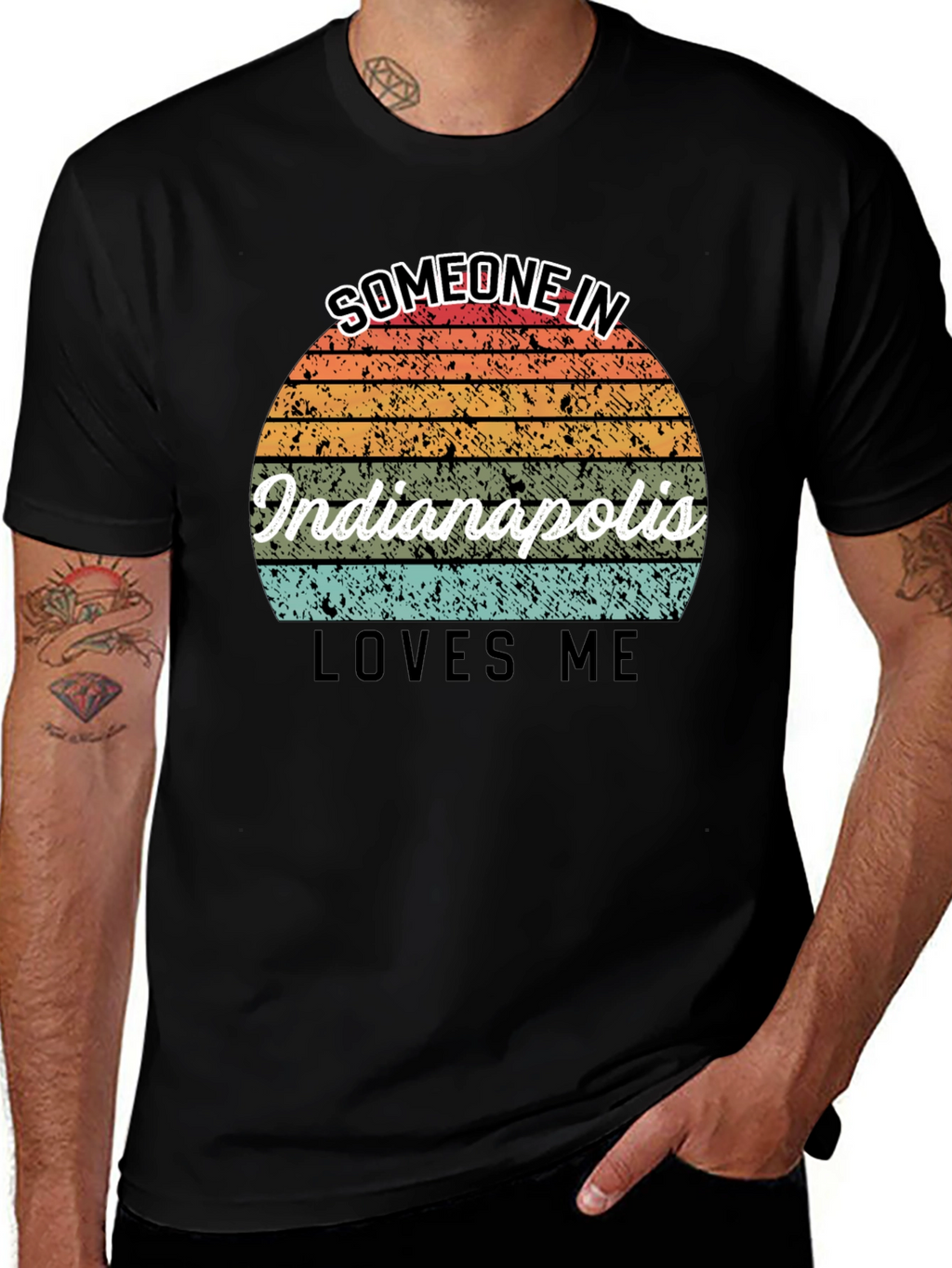 Indianapolis Pride Tee: Someone In Loves Me T-Shirt