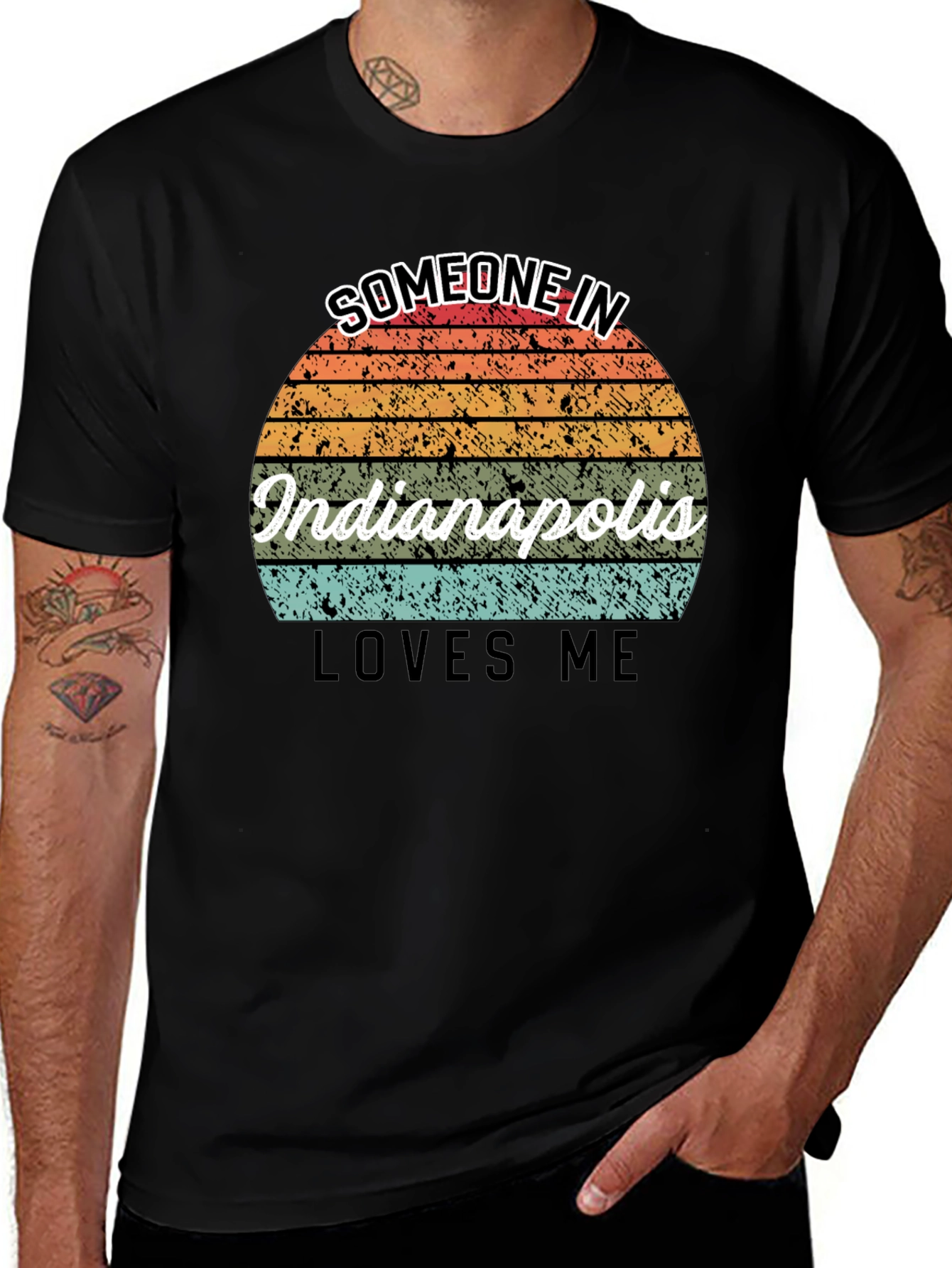 Indianapolis Pride Tee: Someone In Loves Me T-Shirt