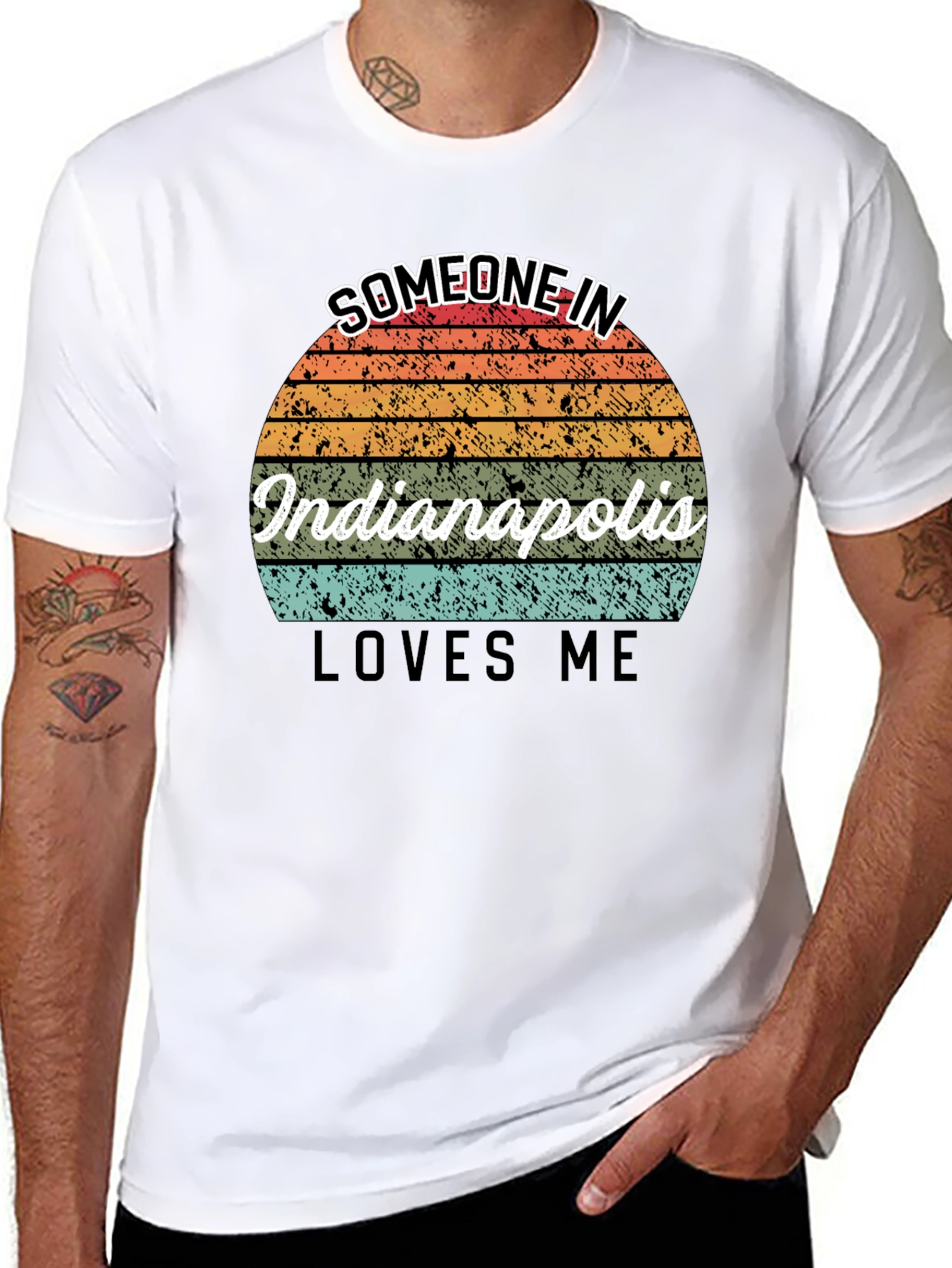 Indianapolis Pride Tee: Someone In Loves Me T-Shirt