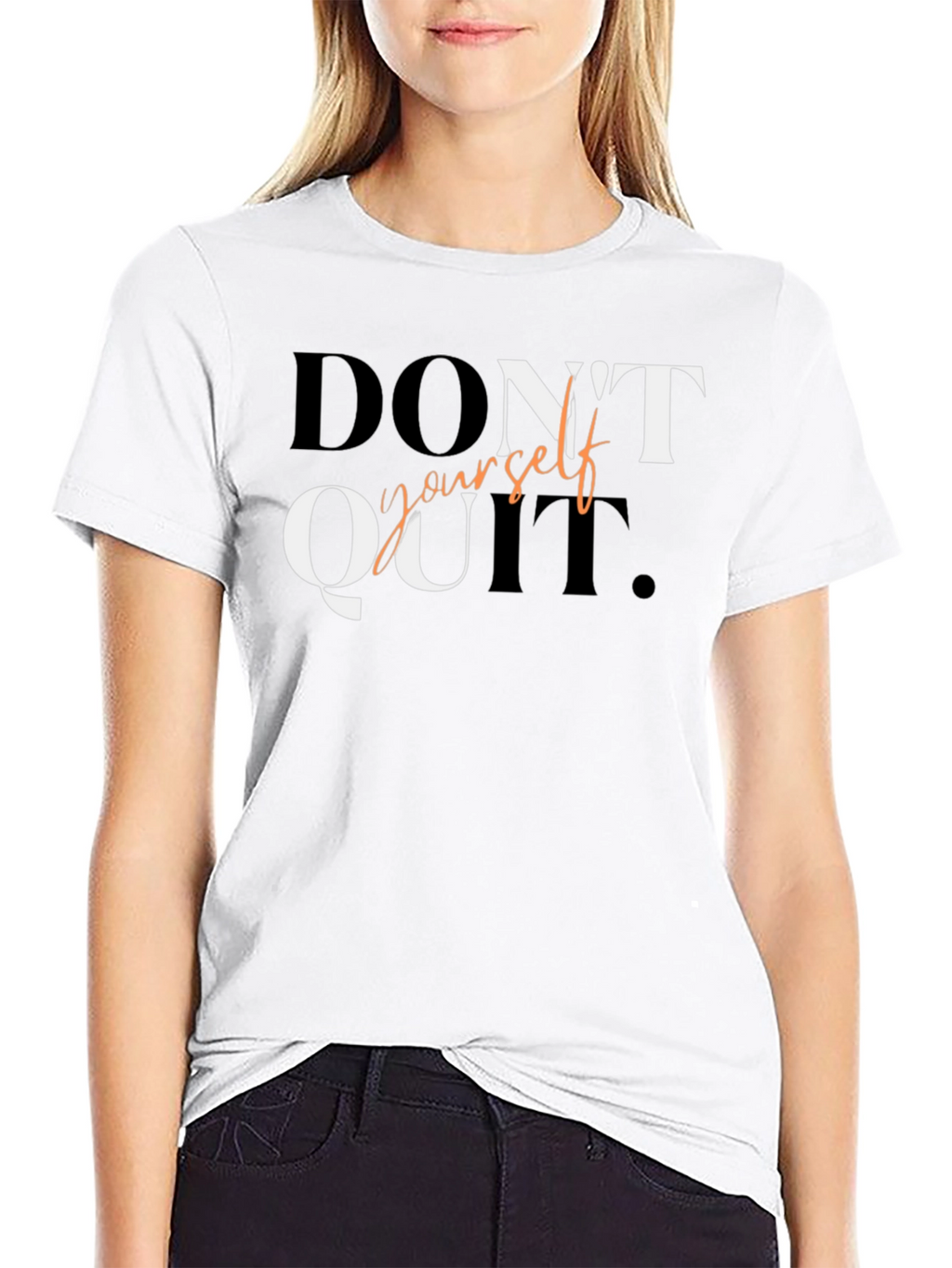 Motivational Dont Quit Graphic Tee