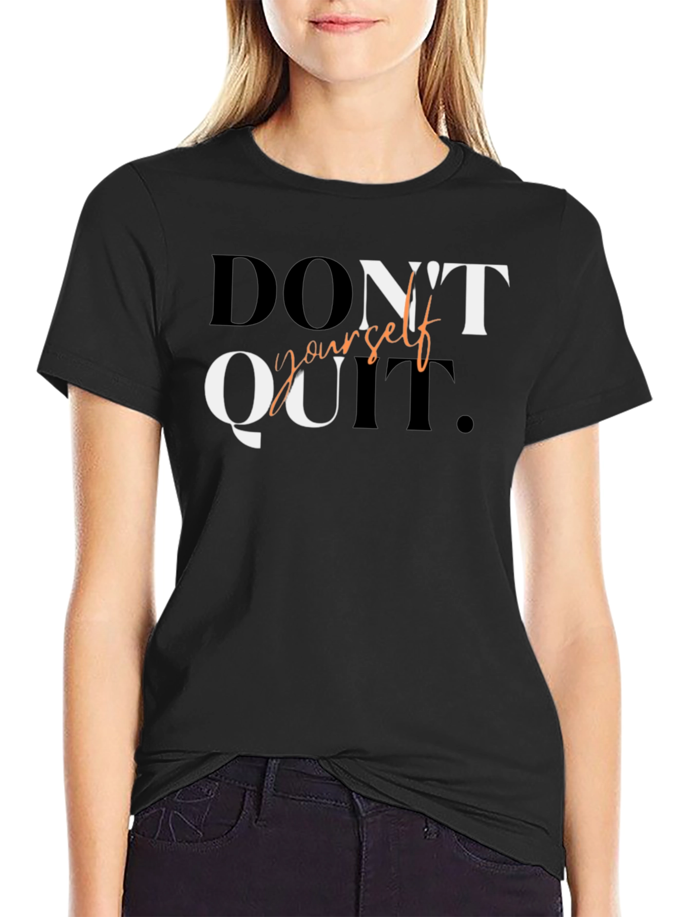 Motivational Dont Quit Graphic Tee
