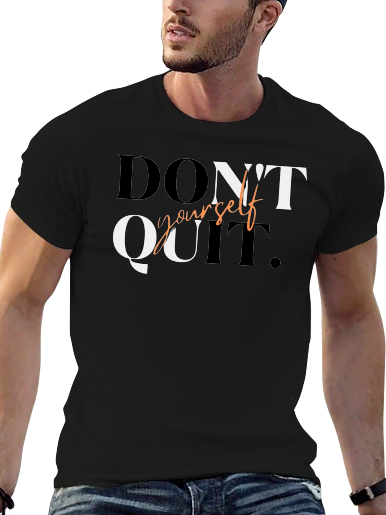 Motivational Dont Quit Graphic Tee