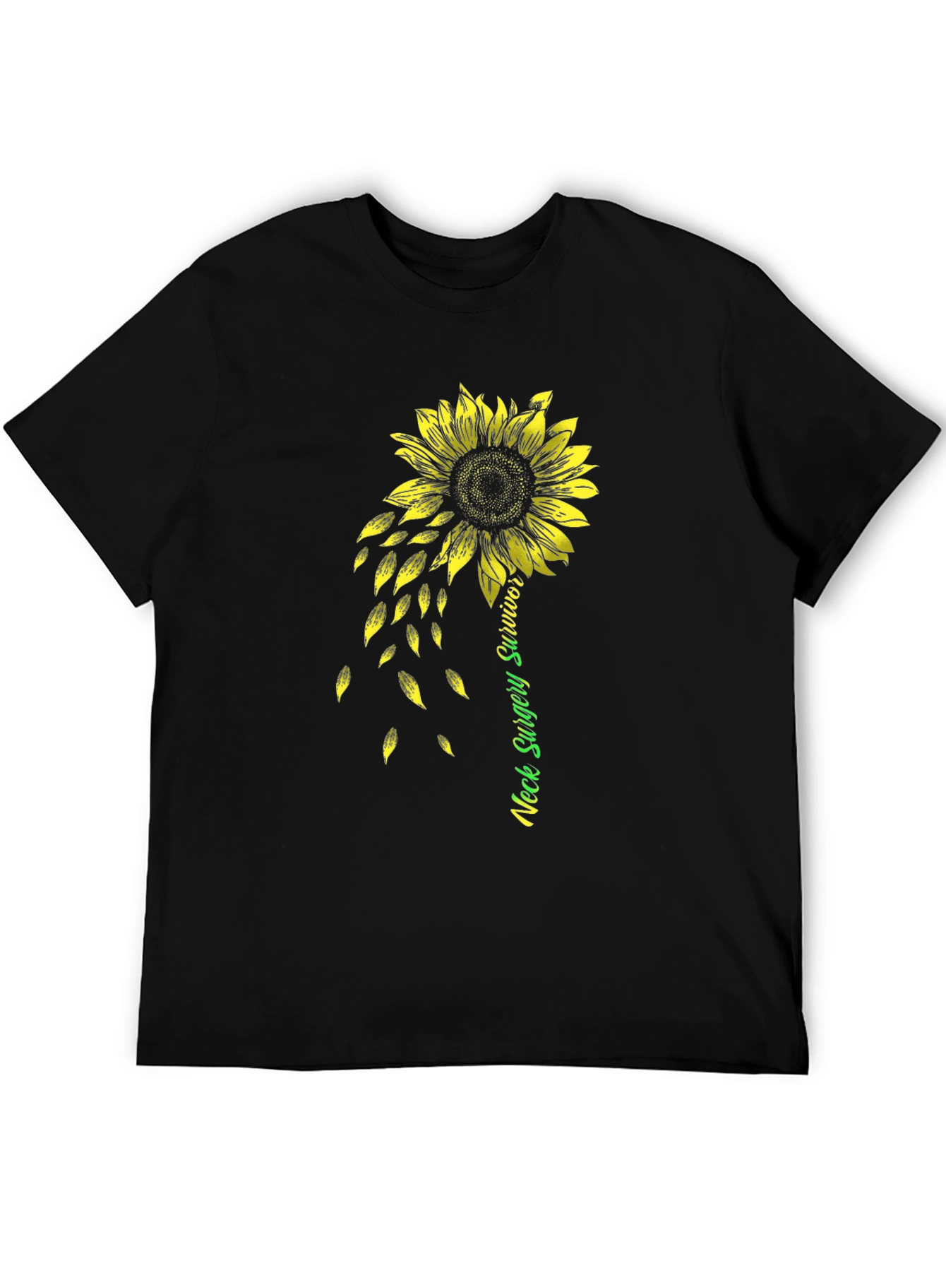 Neck Surgery Survivor Sunflower T-Shirt