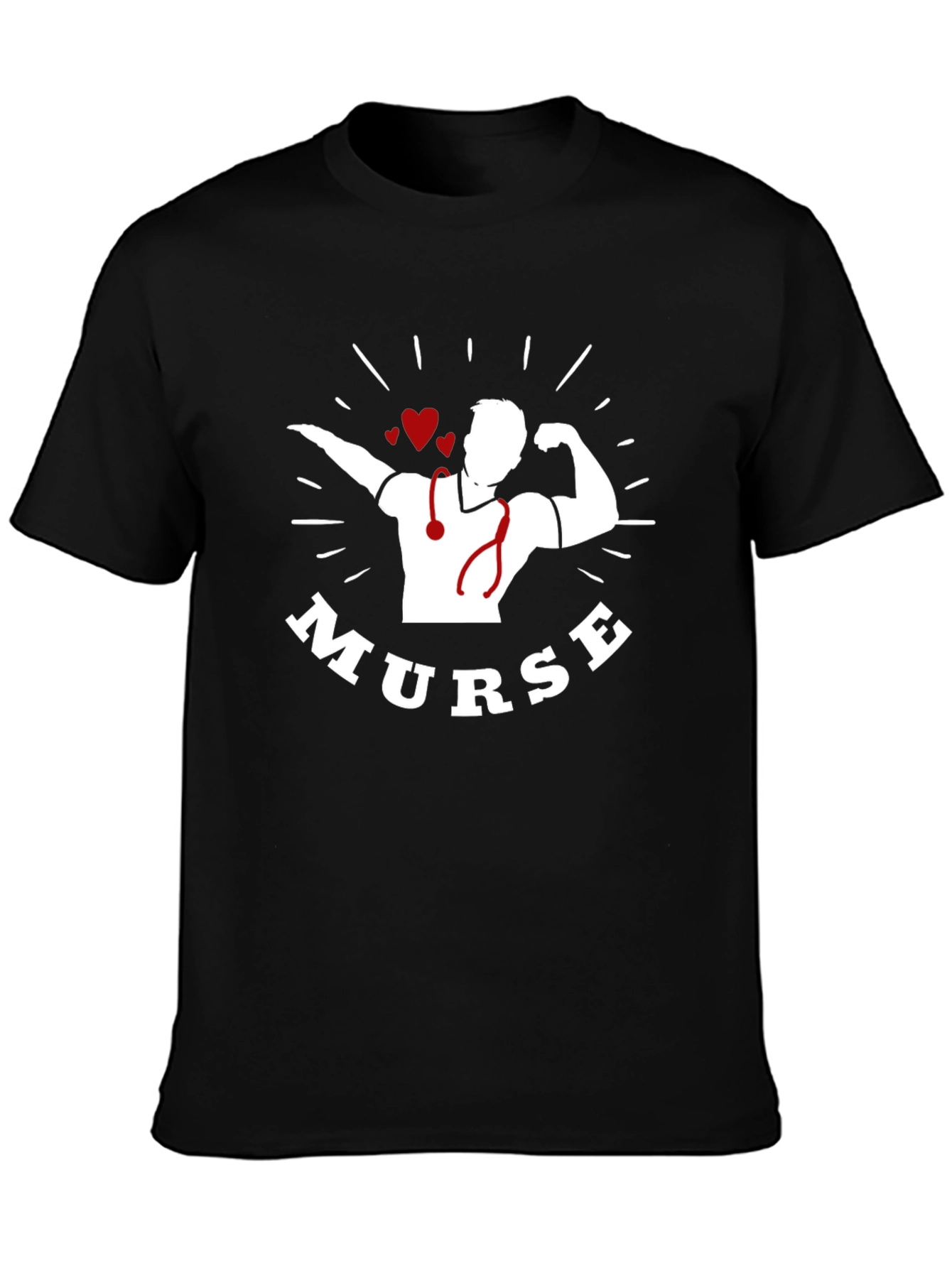 Murse T-Shirt - Male Nurse Strong Gift