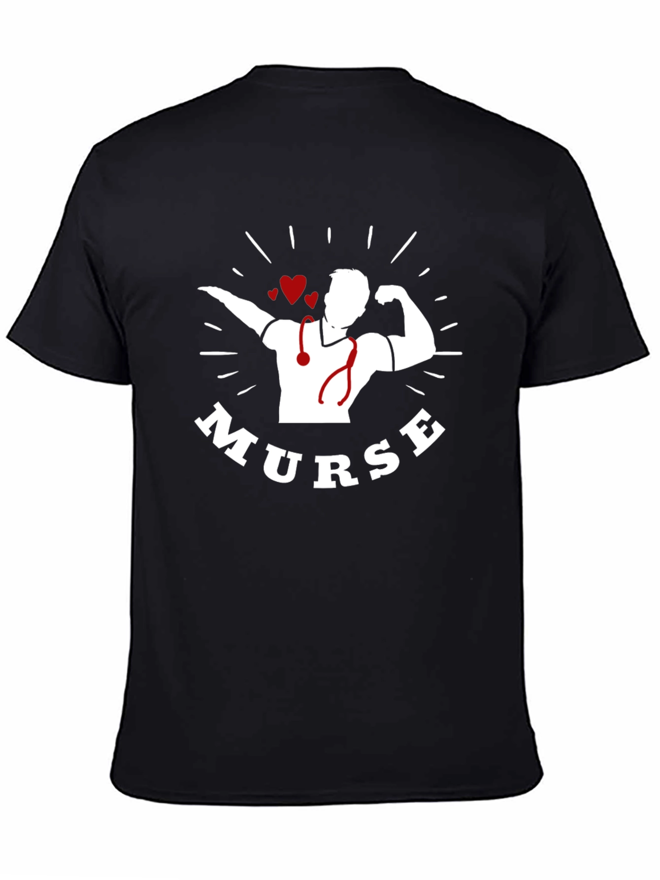 Murse T-Shirt - Male Nurse Strong Gift