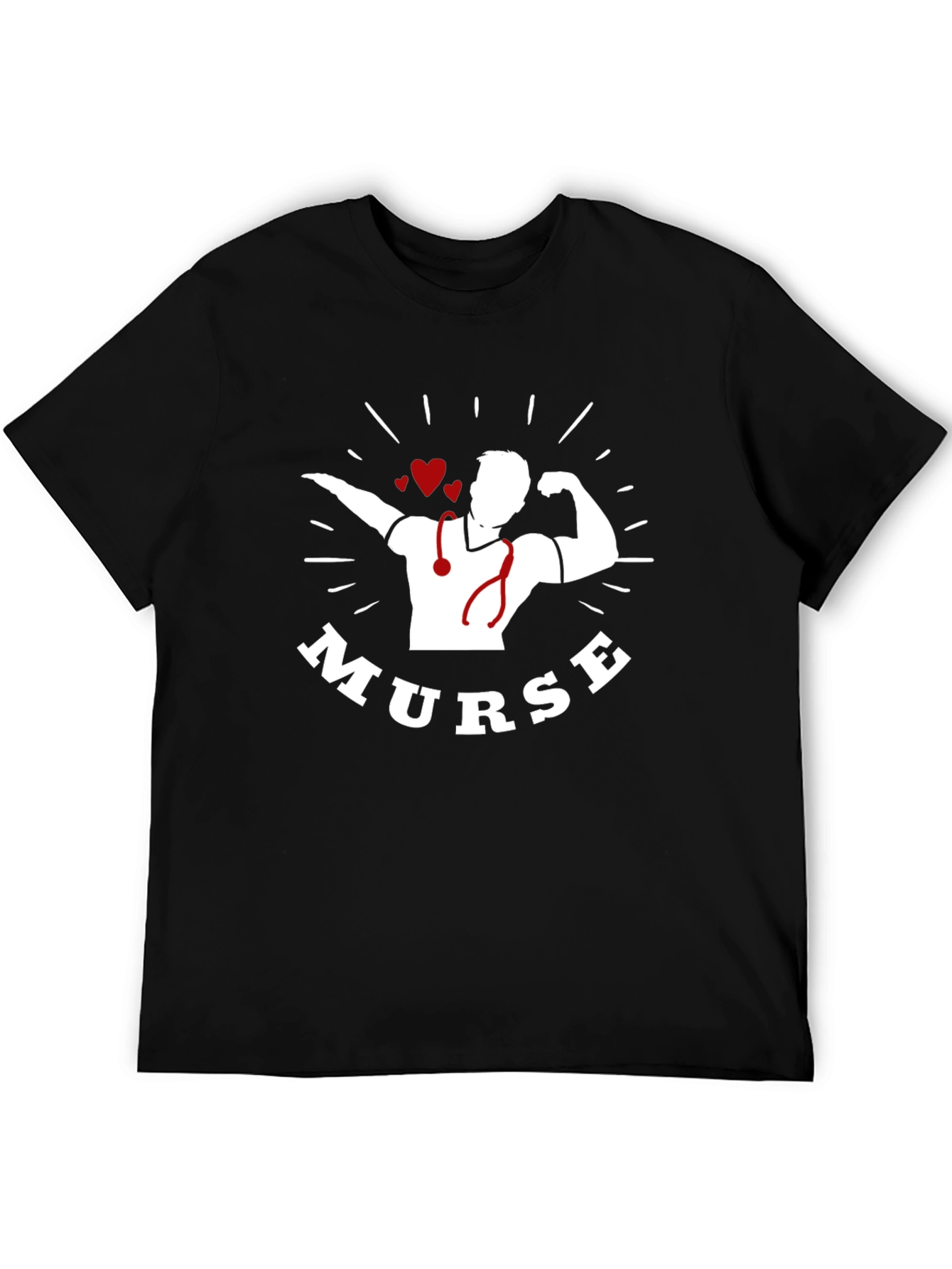 Murse T-Shirt - Male Nurse Strong Gift