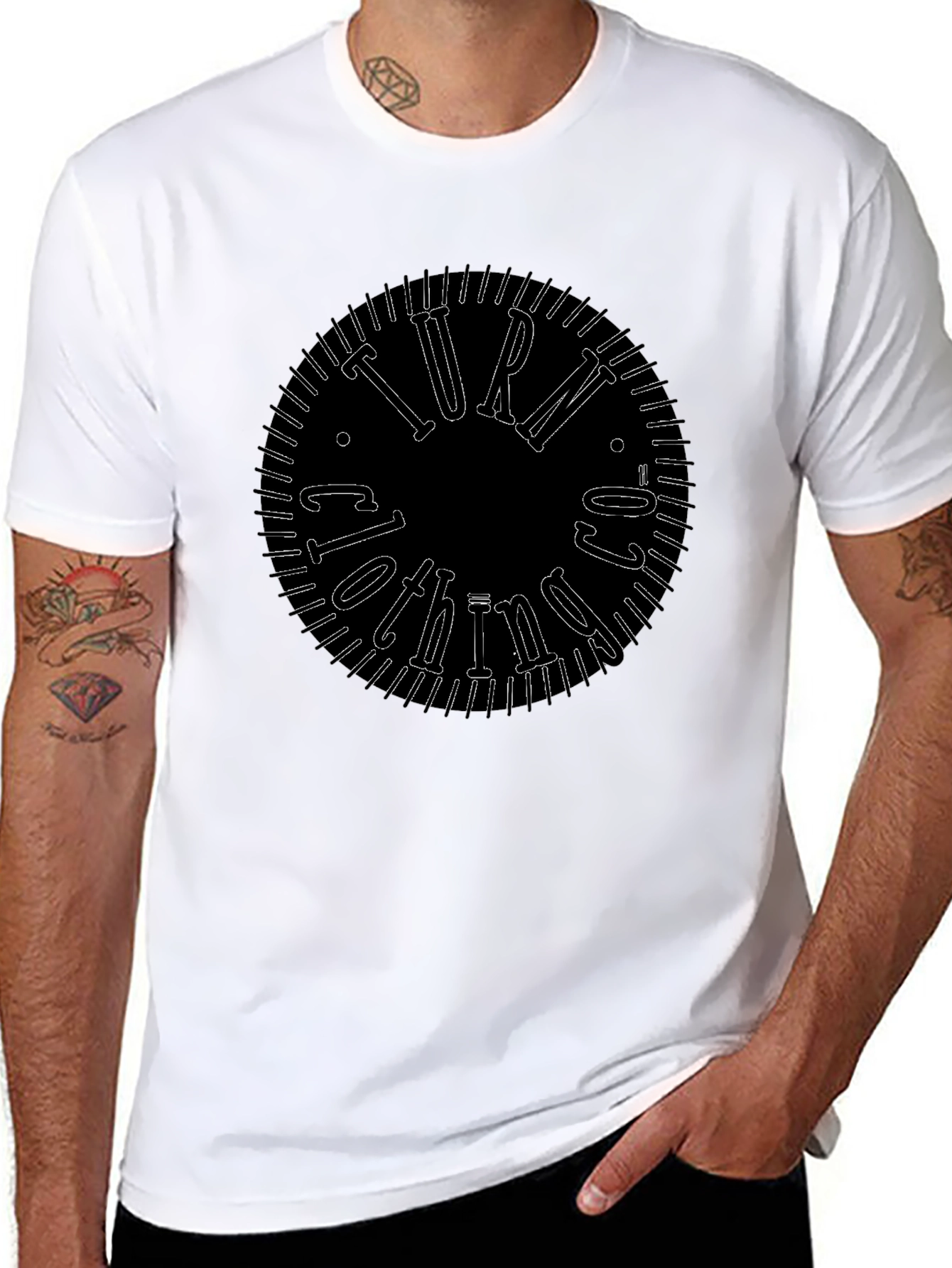 Turn Clothing Back In Time Graphic Tee