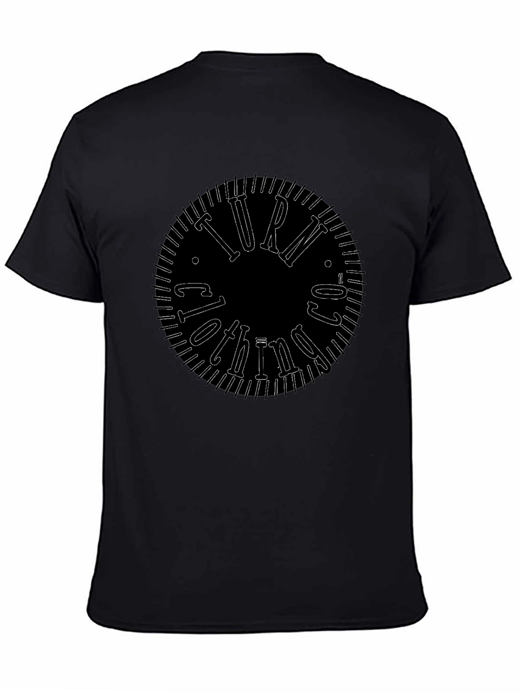 Turn Clothing Back In Time Graphic Tee