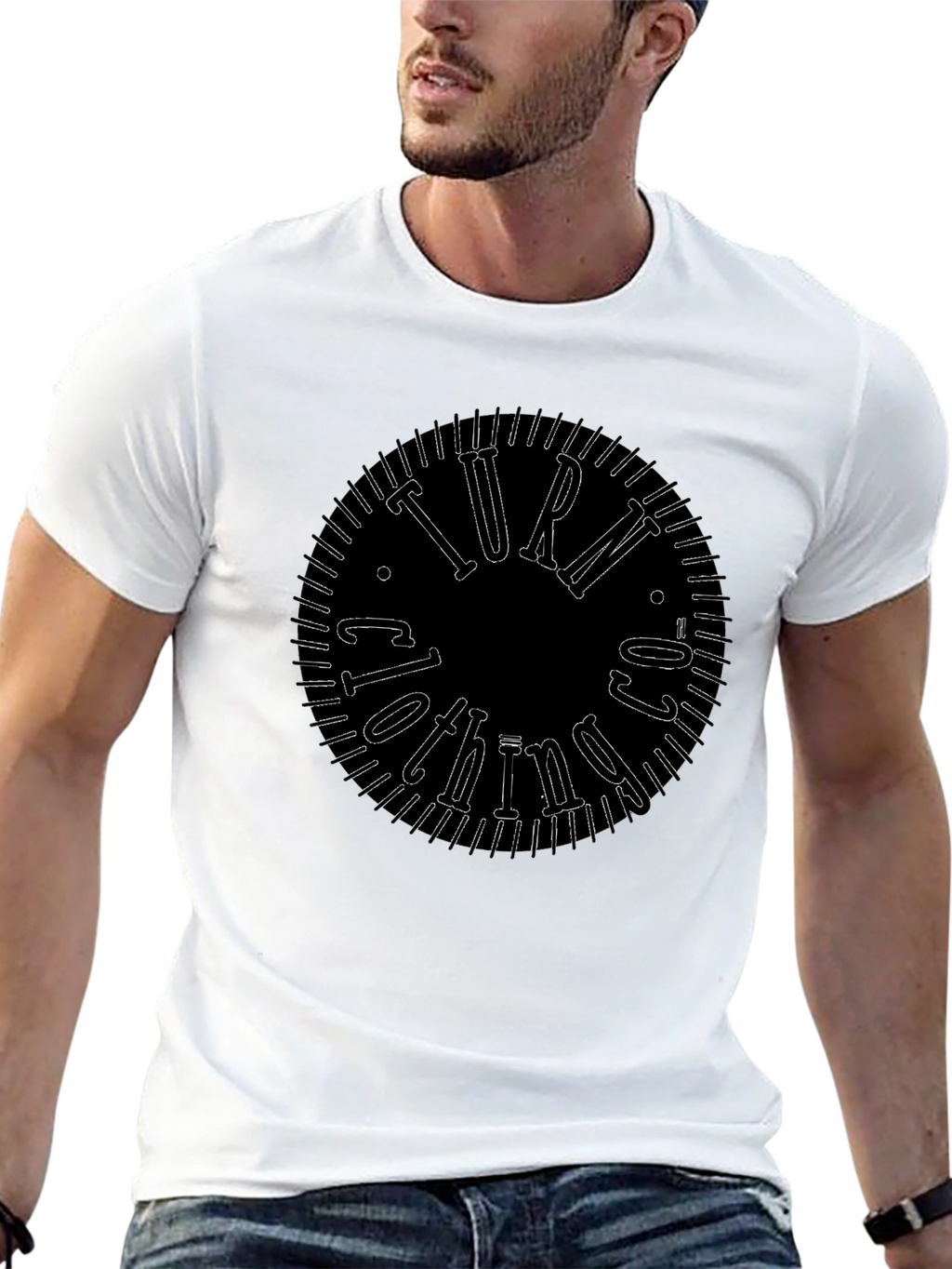 Turn Clothing Back In Time Graphic Tee