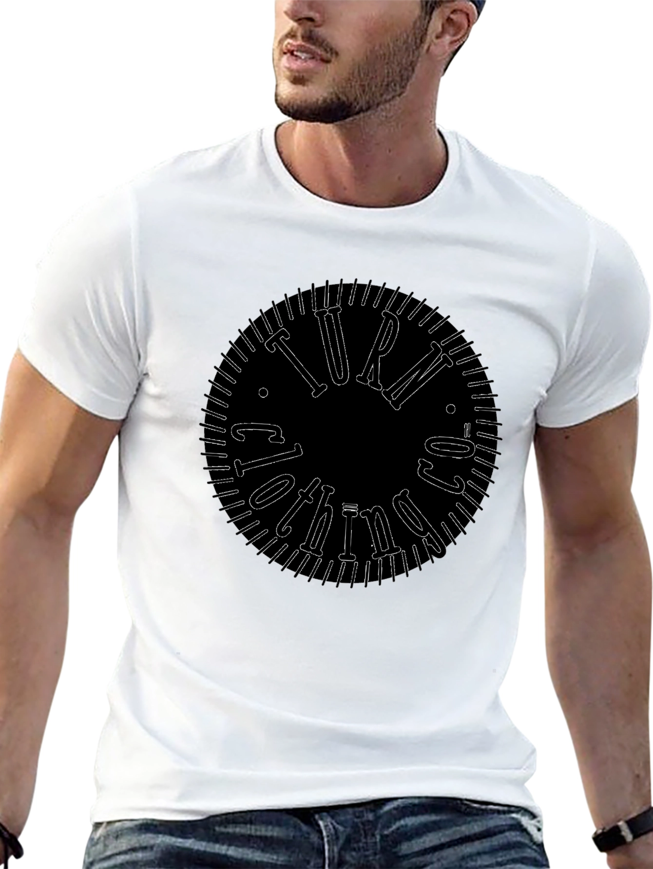 Turn Clothing Back In Time Graphic Tee